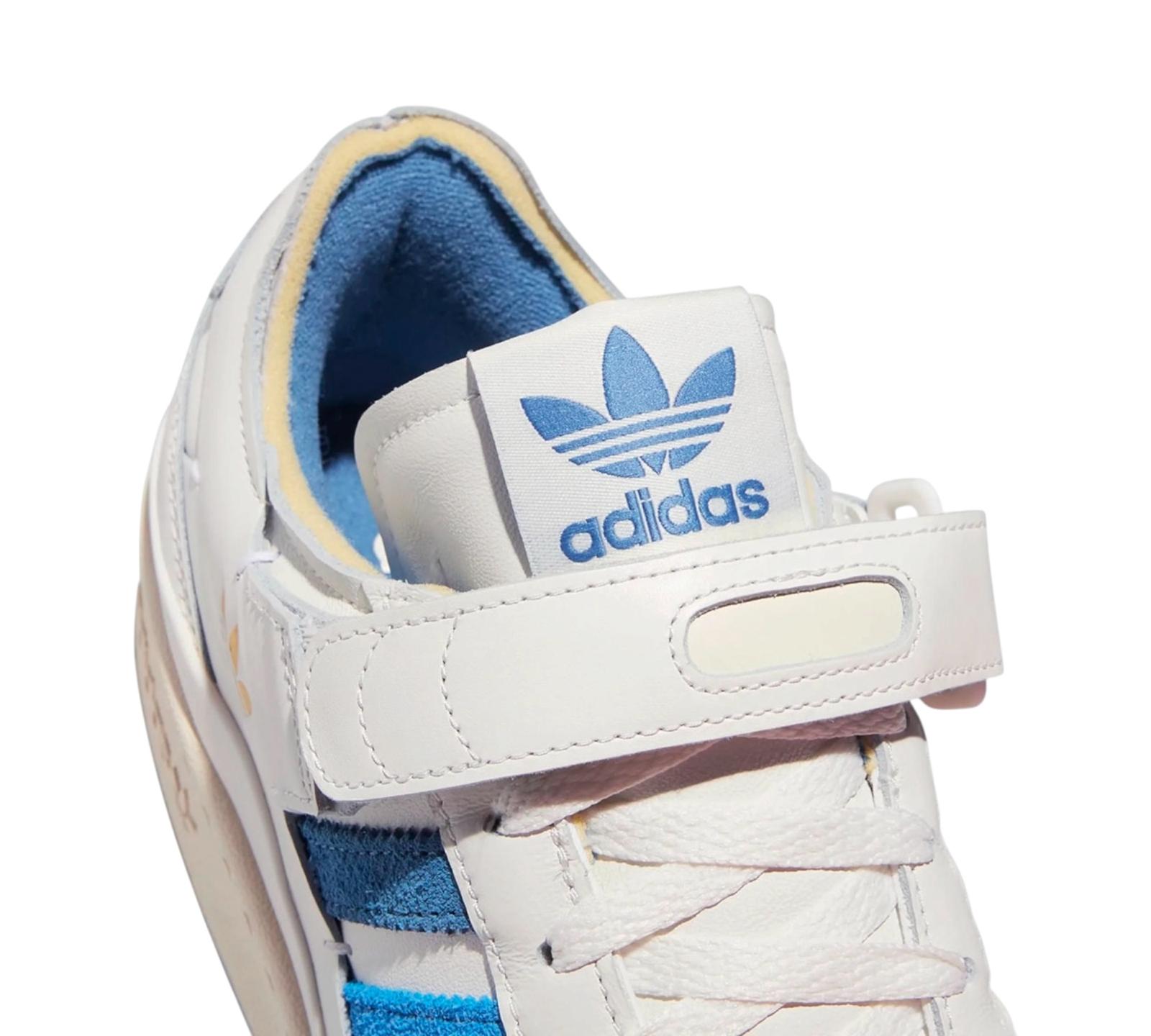 ADIDAS FORUM 84 LOW WHITE PULSE BLUE