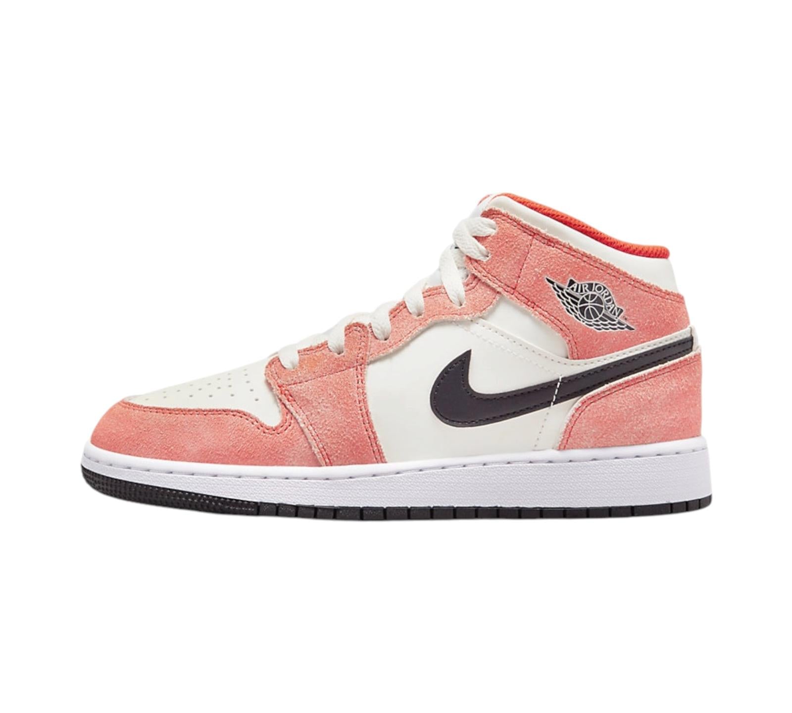 JORDAN 1 MID SE ORANGE SUEDE
