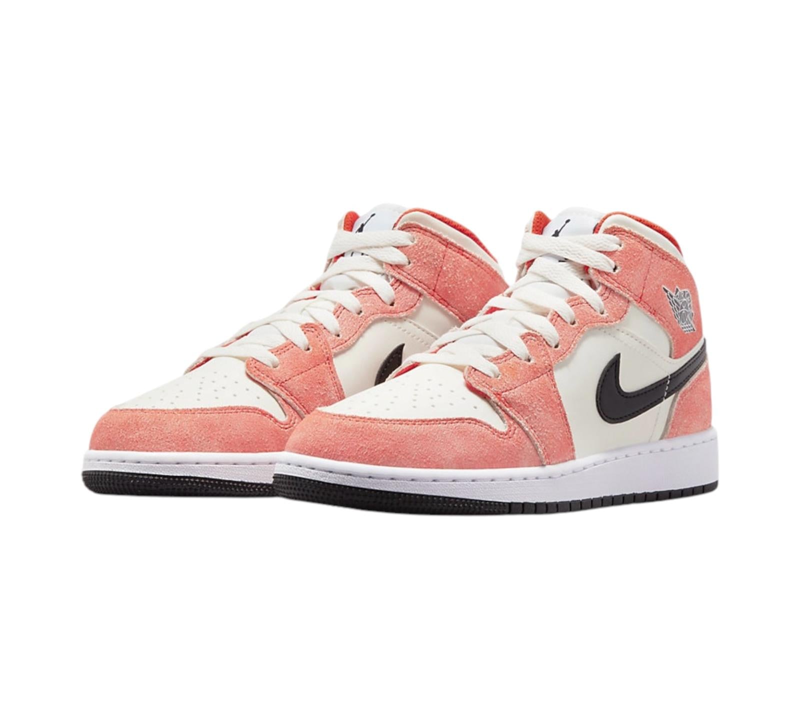 JORDAN 1 MID SE ORANGE SUEDE
