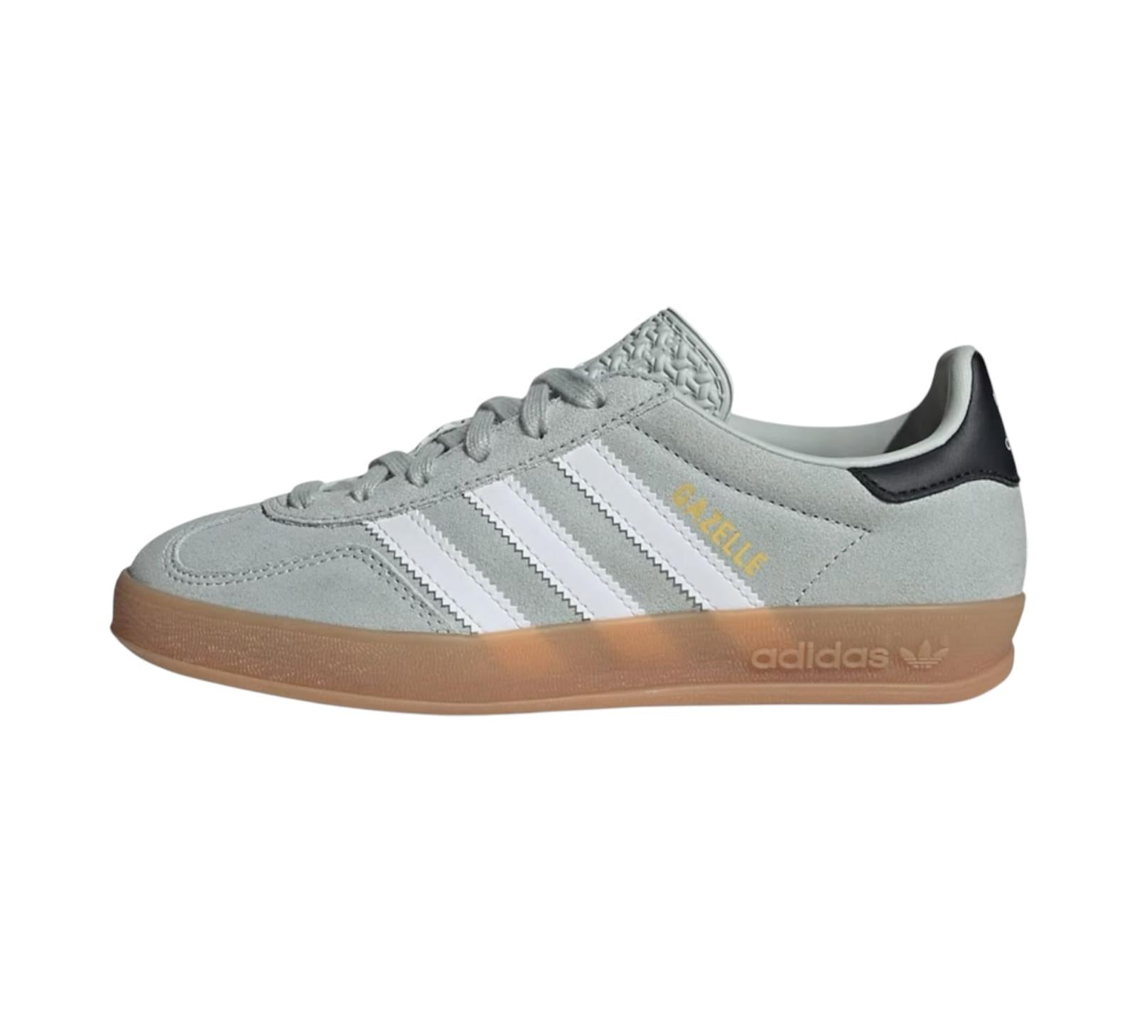 ADIDAS GAZELLE INDOOR WONDER SILVER CLOUD WHITE CORE BLACK