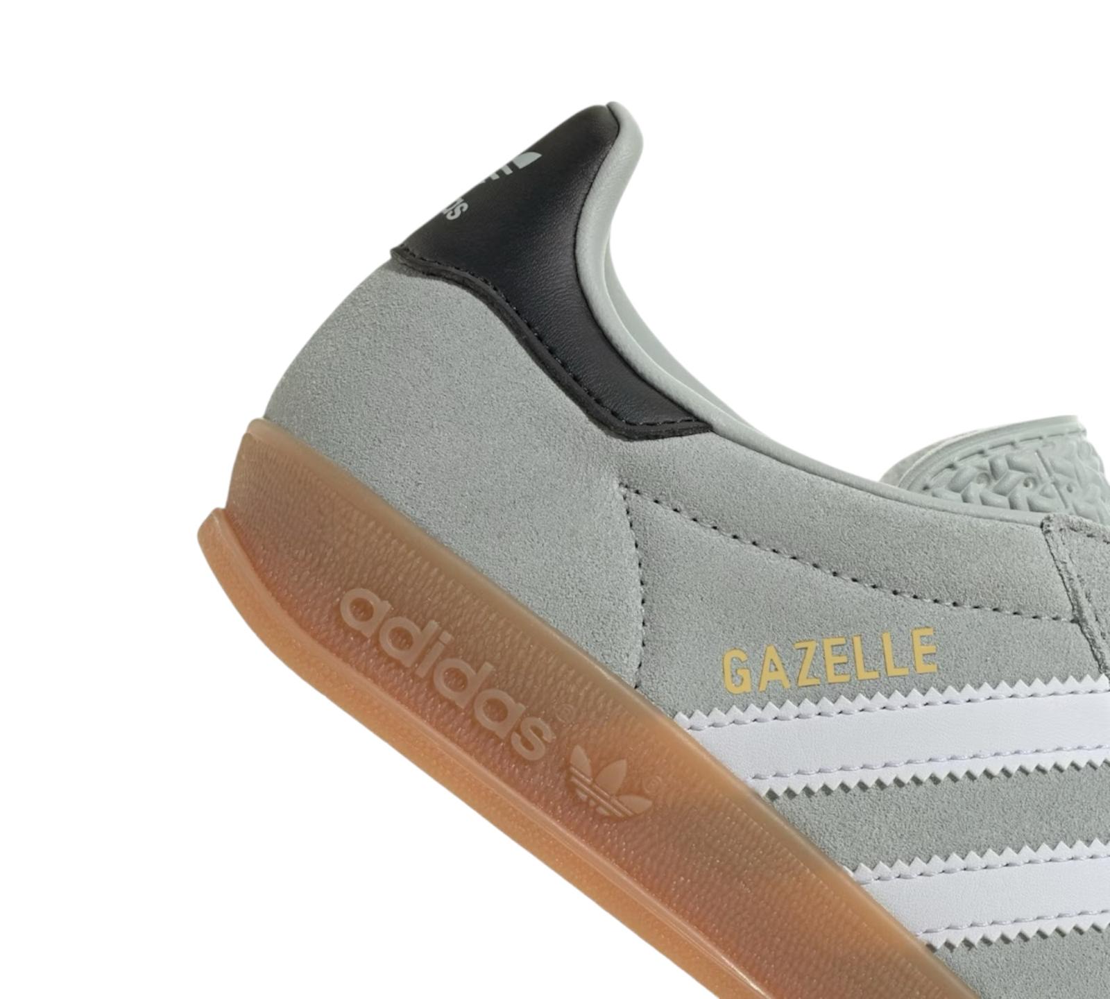 ADIDAS GAZELLE INDOOR WONDER SILVER CLOUD WHITE CORE BLACK