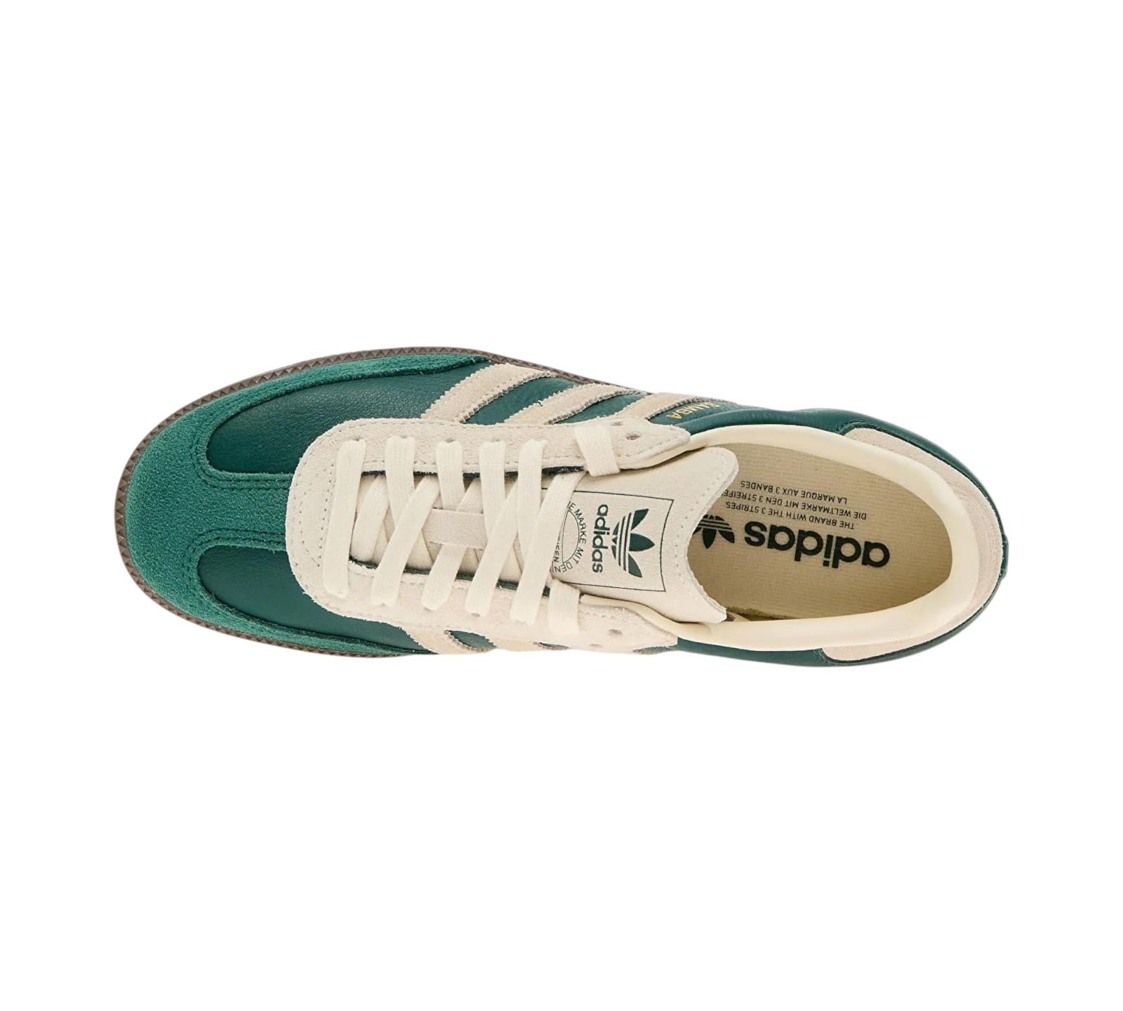 ADIDAS SAMBA OG COLLEGIATE GREEN CREAM WHITE