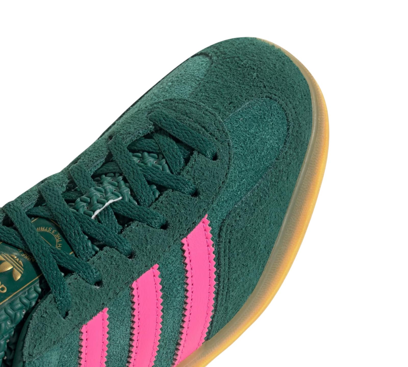 ADIDAS GAZELLE INDOOR GREEN PINK WATERMELON