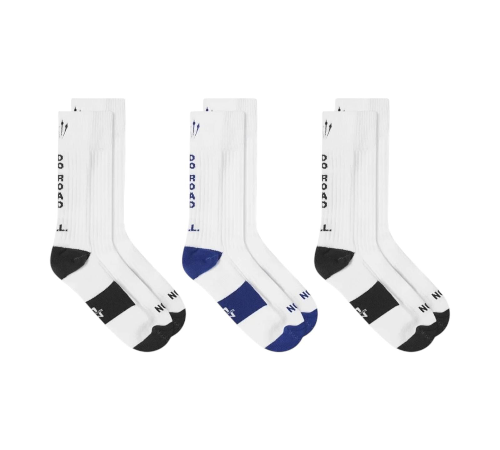 NIKE X NOCTA L'ART CREW SOCKS MULTICOLOR