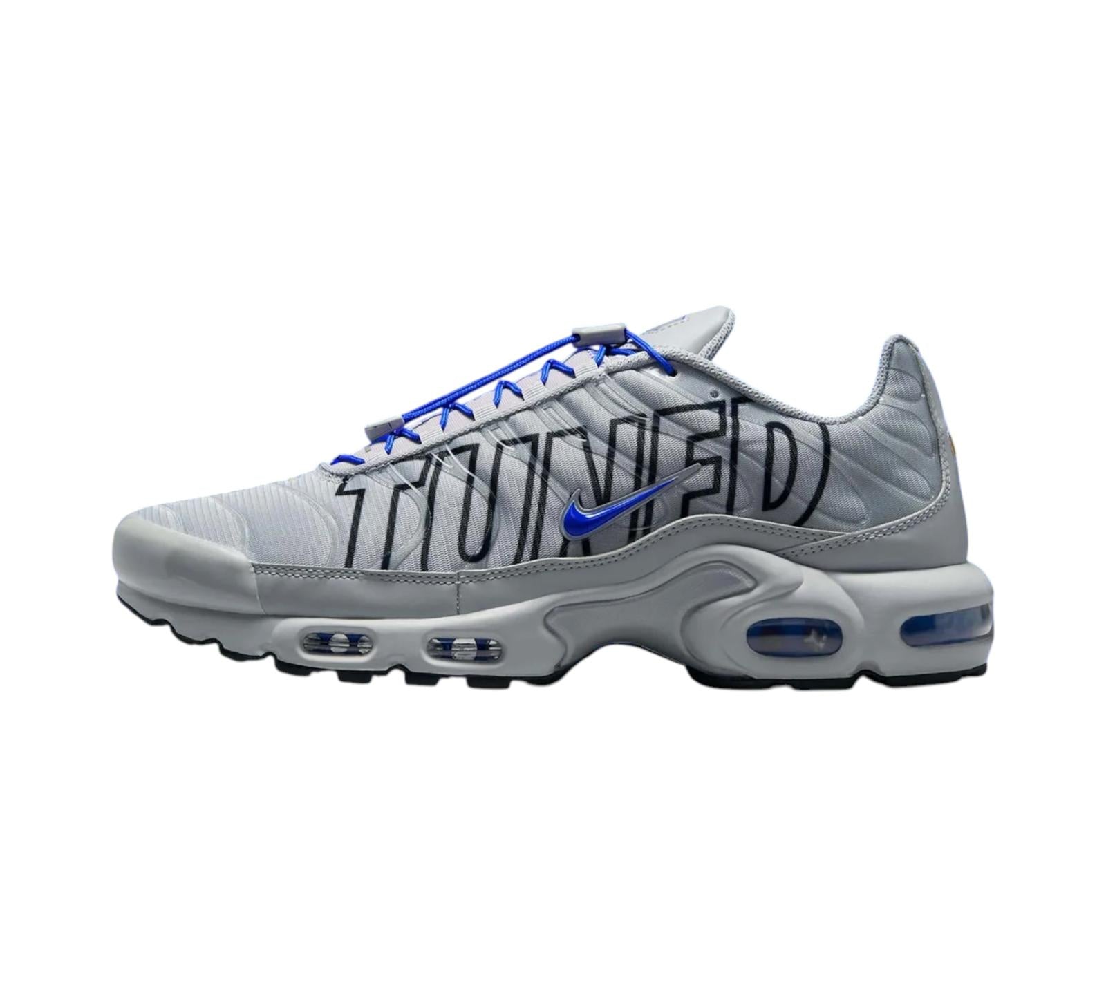 NIKE AIR MAX PLUS TUNED AIR WOLF GREY RACER BLUE