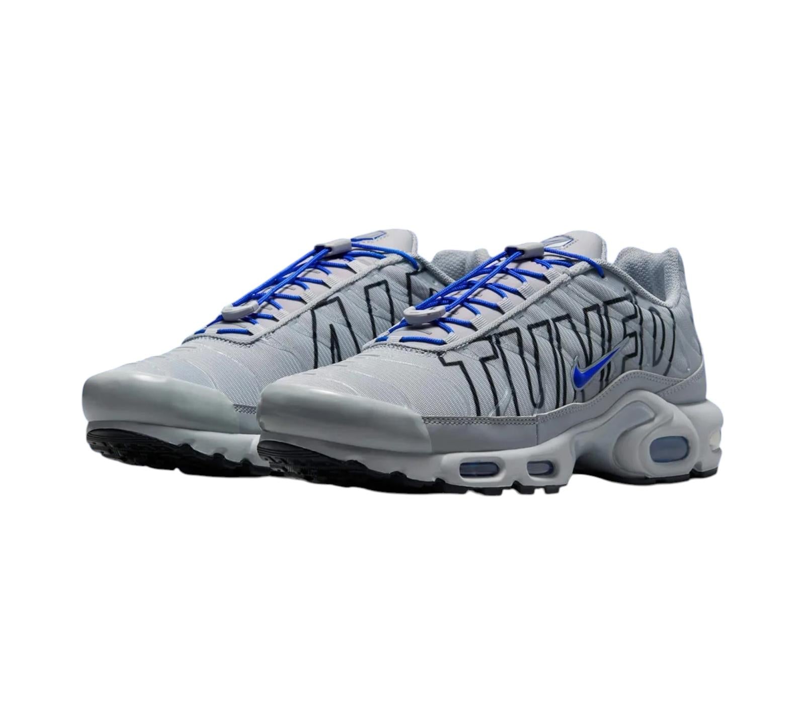 NIKE AIR MAX PLUS TUNED AIR WOLF GREY RACER BLUE