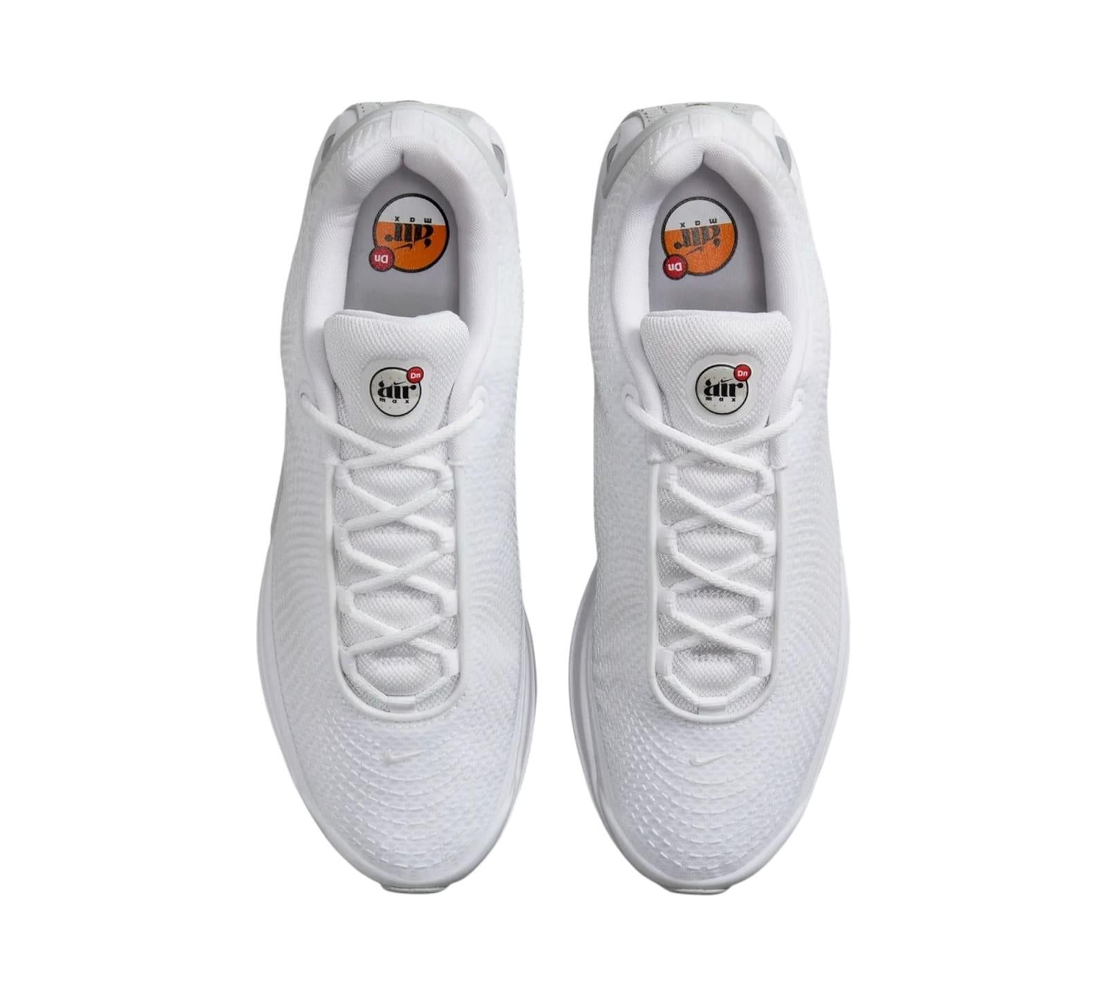NIKE AIR MAX DN WHITE METALLIC SILVER