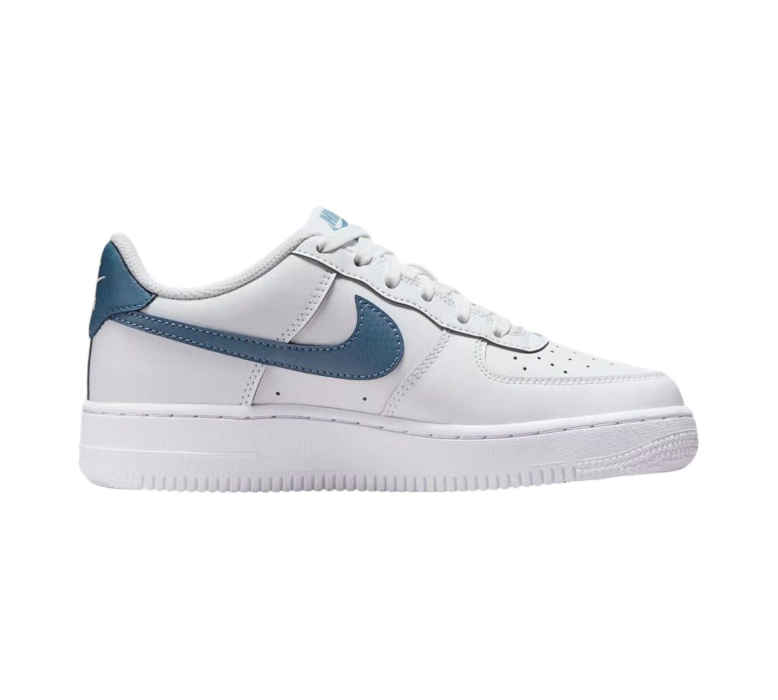 NIKE AIR FORCE 1 WHITE THUNDERSTORM BLUE