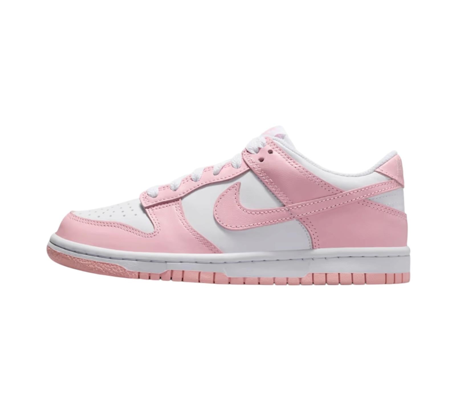 NIKE DUNK LOW WHITE MEDIUM SOFT PINK