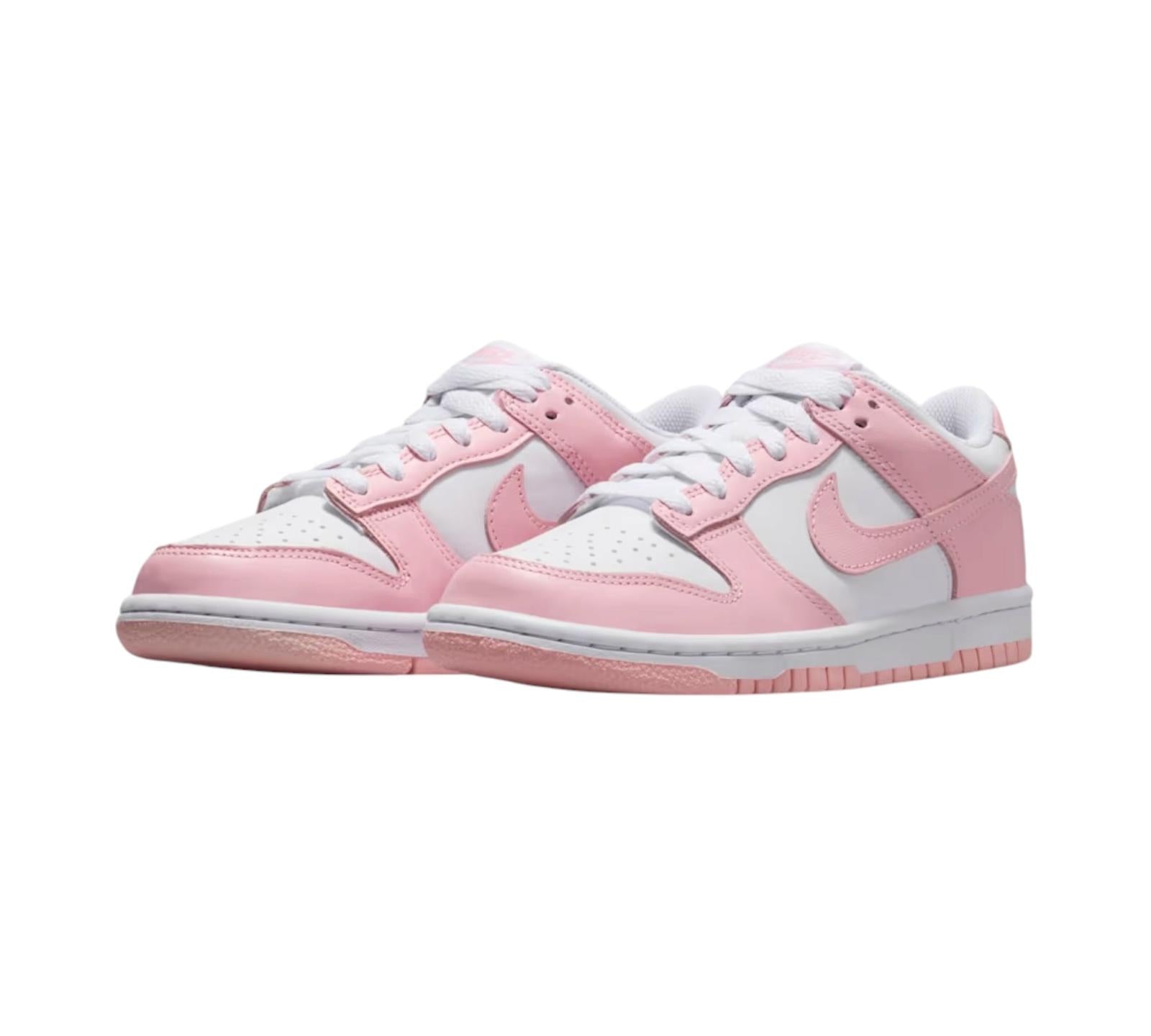NIKE DUNK LOW WHITE MEDIUM SOFT PINK