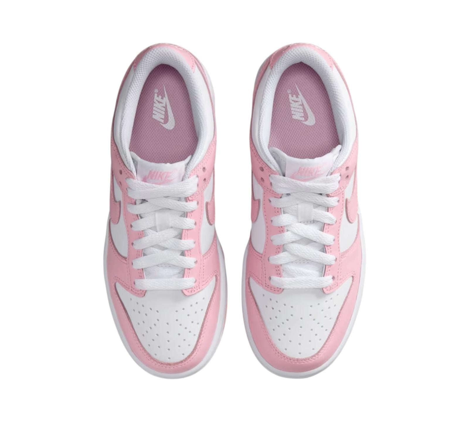 NIKE DUNK LOW WHITE MEDIUM SOFT PINK