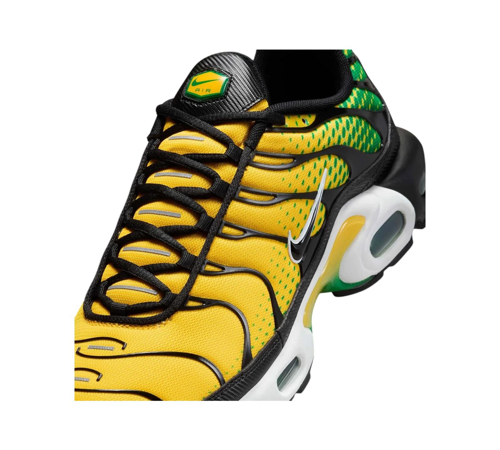 NIKE AIR MAX PLUS VARSITY MAIZE PINE GREEN