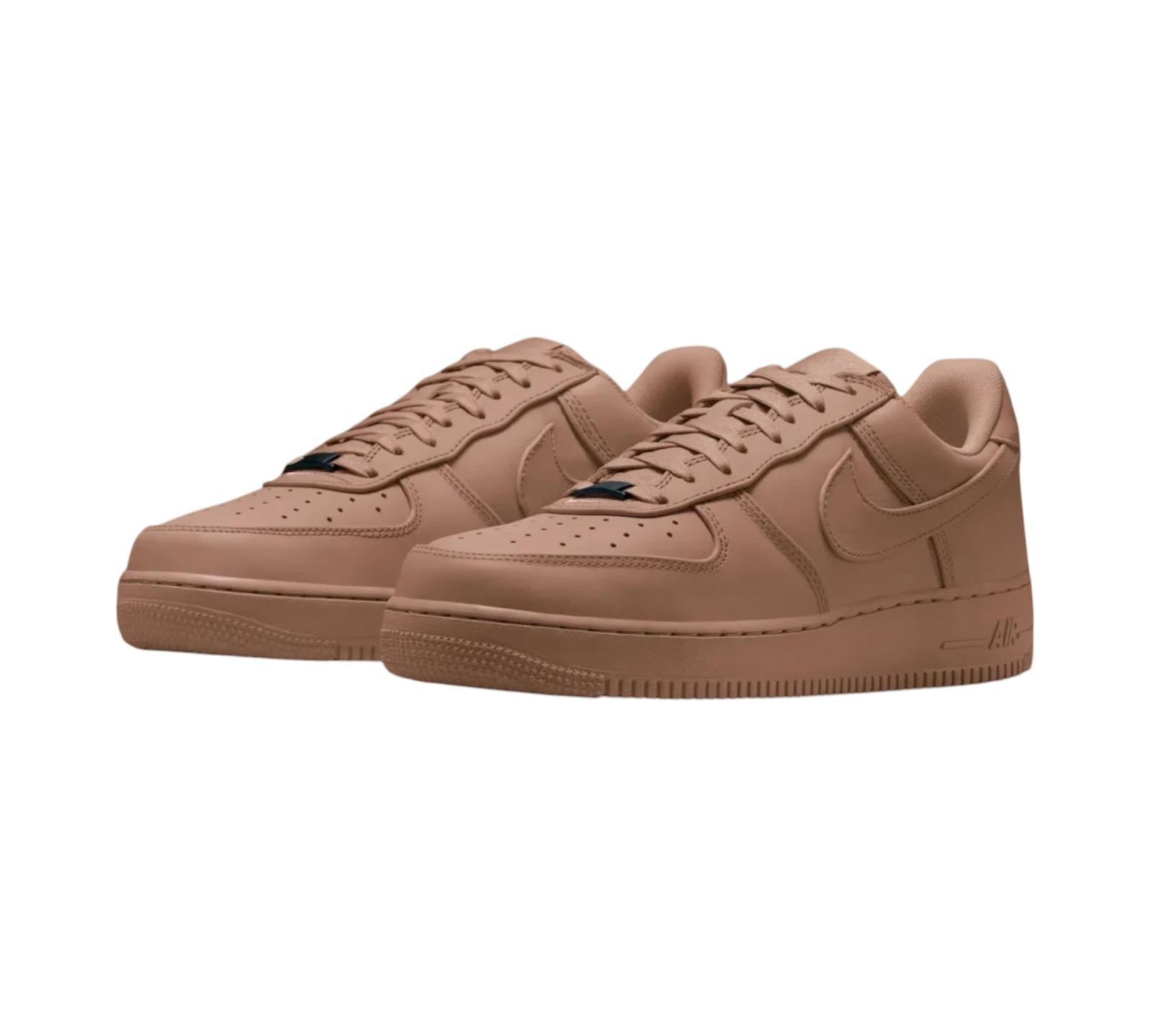NIKE AIR FORCE 1 LOW RETRO PREMIUM VACHETTA TAN BADGELESS