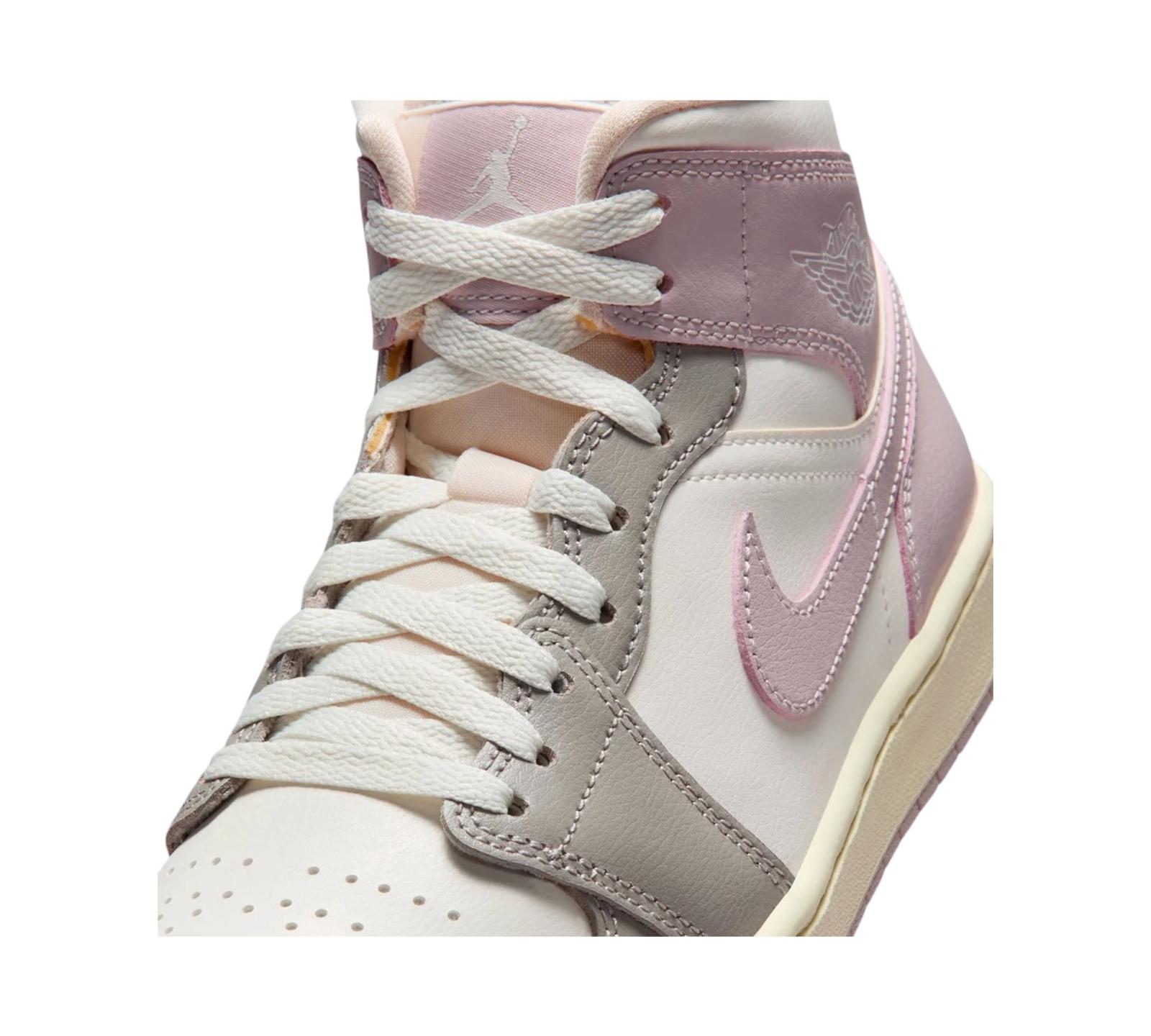 JORDAN 1 MID ENIGMA STONE PARTICLE ROSE