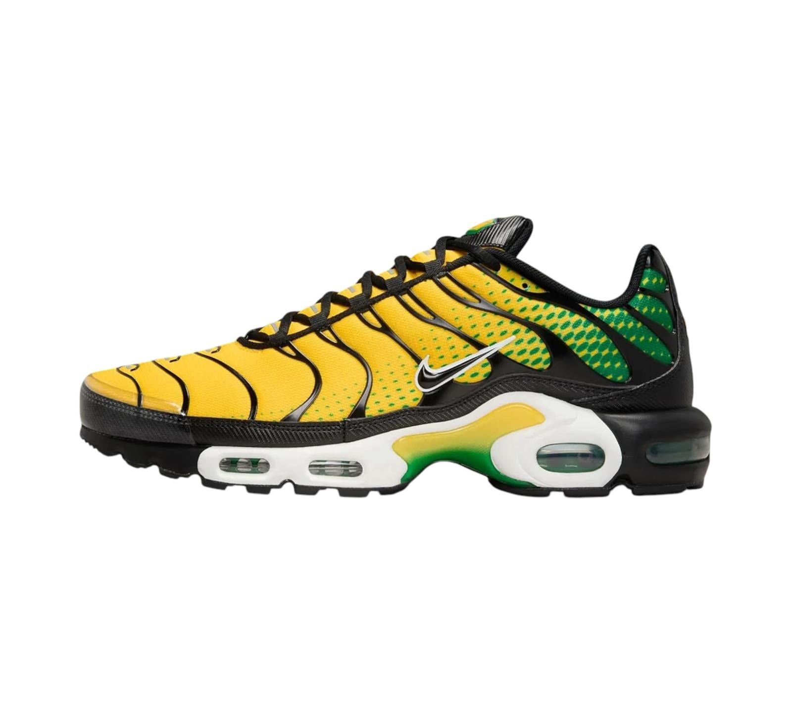 NIKE AIR MAX PLUS VARSITY MAIZE PINE GREEN