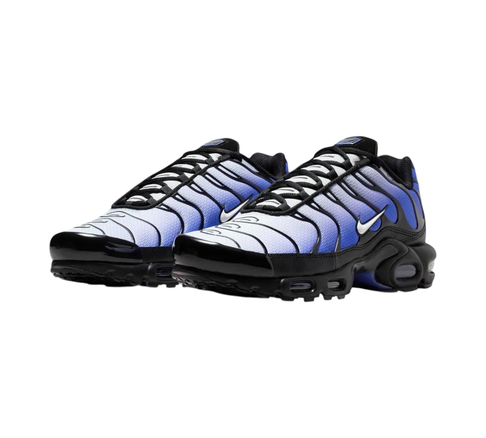NIKE AIR MAX PLUS BLACK SAPPHIRE WHITE