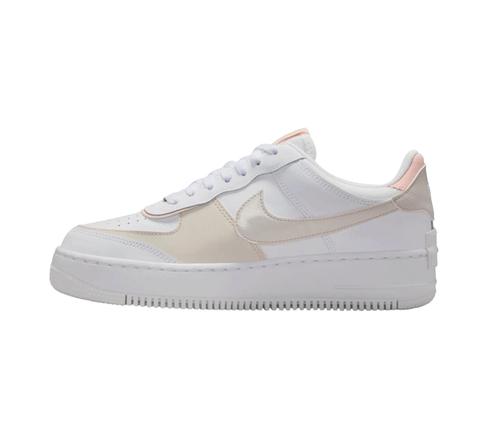 NIKE AIR FORCE 1 LOW SHADOW WHITE LIGHT OREWOOD BROWN WASHED CORAL