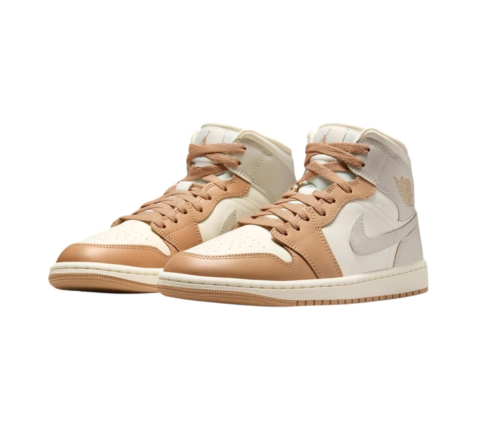 JORDAN 1 MID TAN TOE