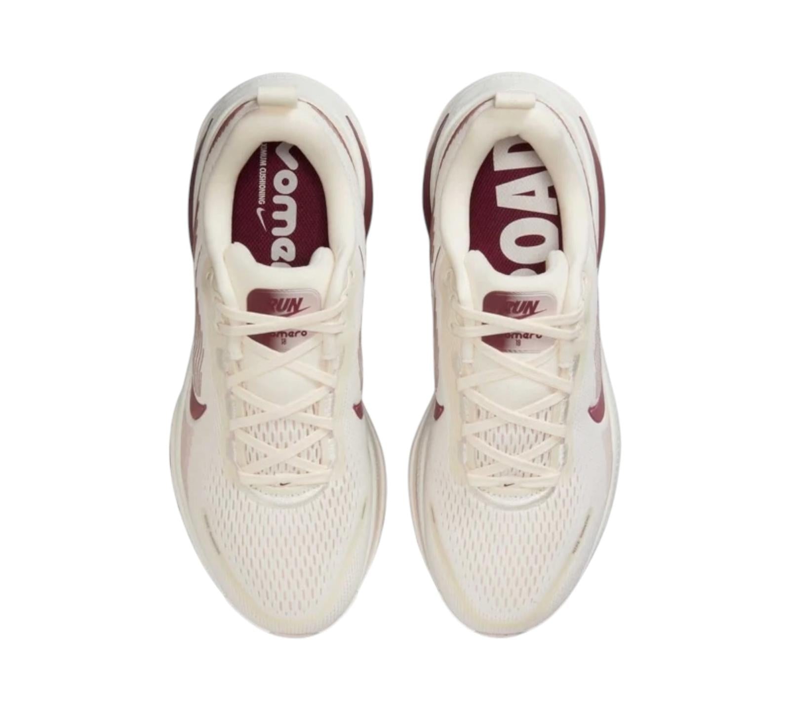 NIKE VOMERO 18 PALE IVORY RED SEPIA SILT RED DARK TEAM RED