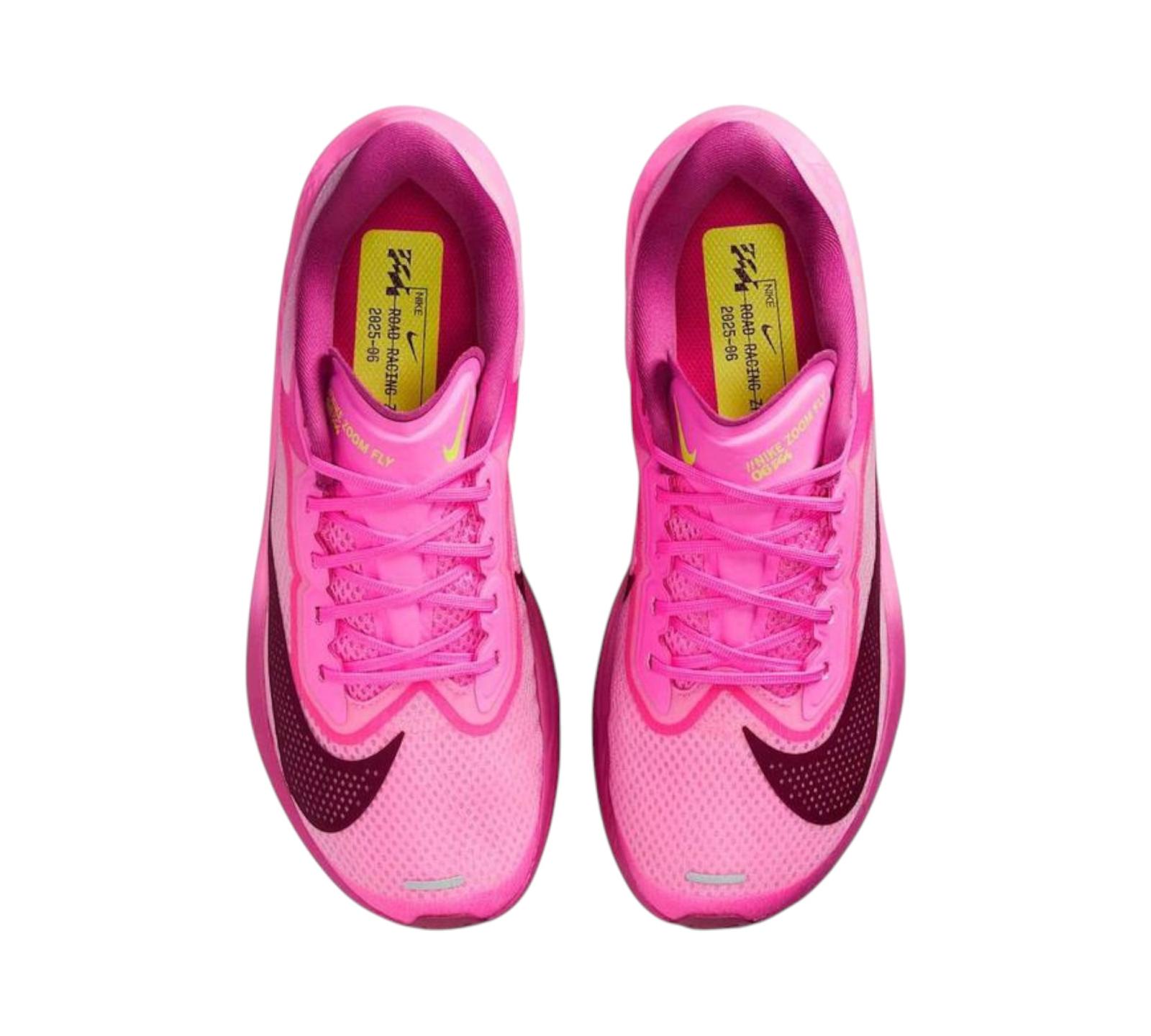NIKE ZOOM FLY 6 PINK SPELL BORDEAUX