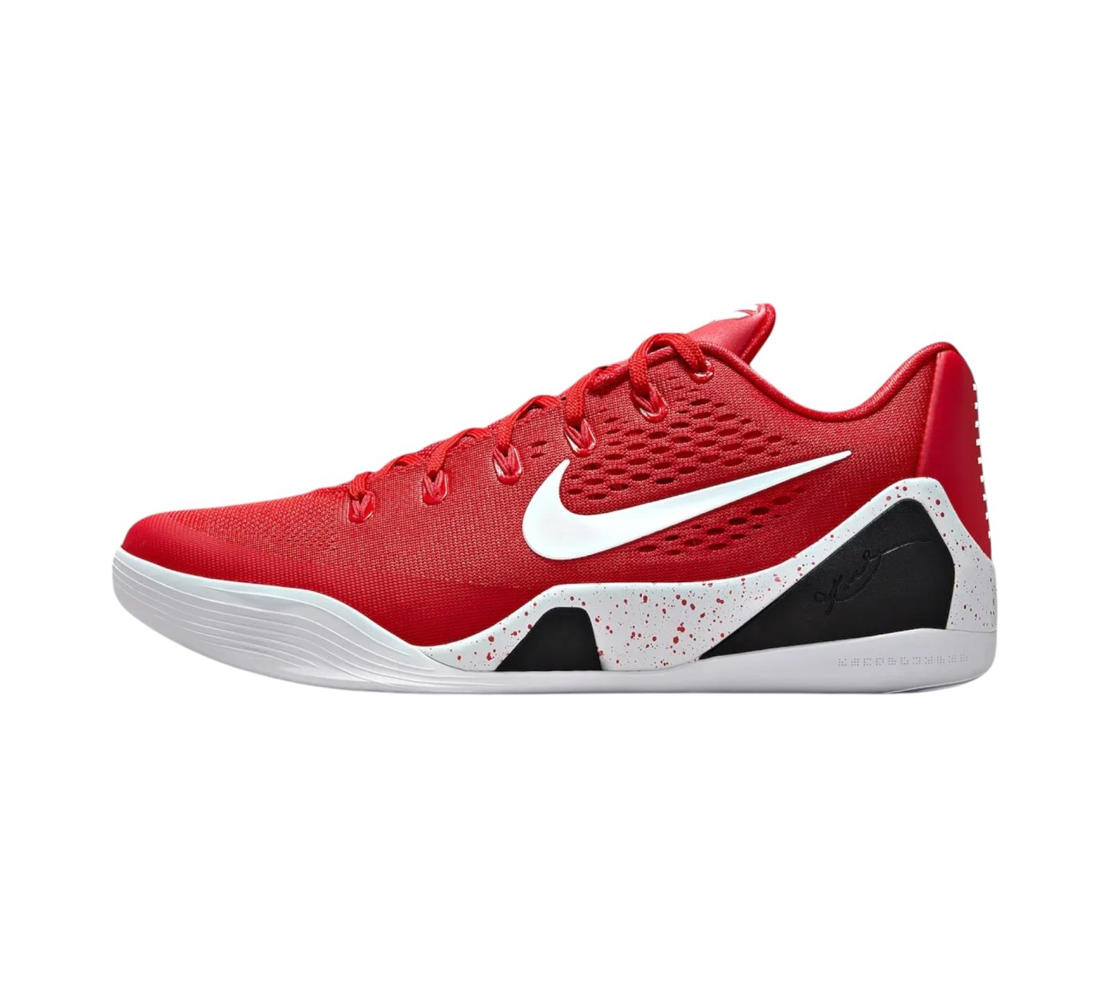 NIKE KOBE 9 EM LOW PROTRO TB UNIVERSITY RED