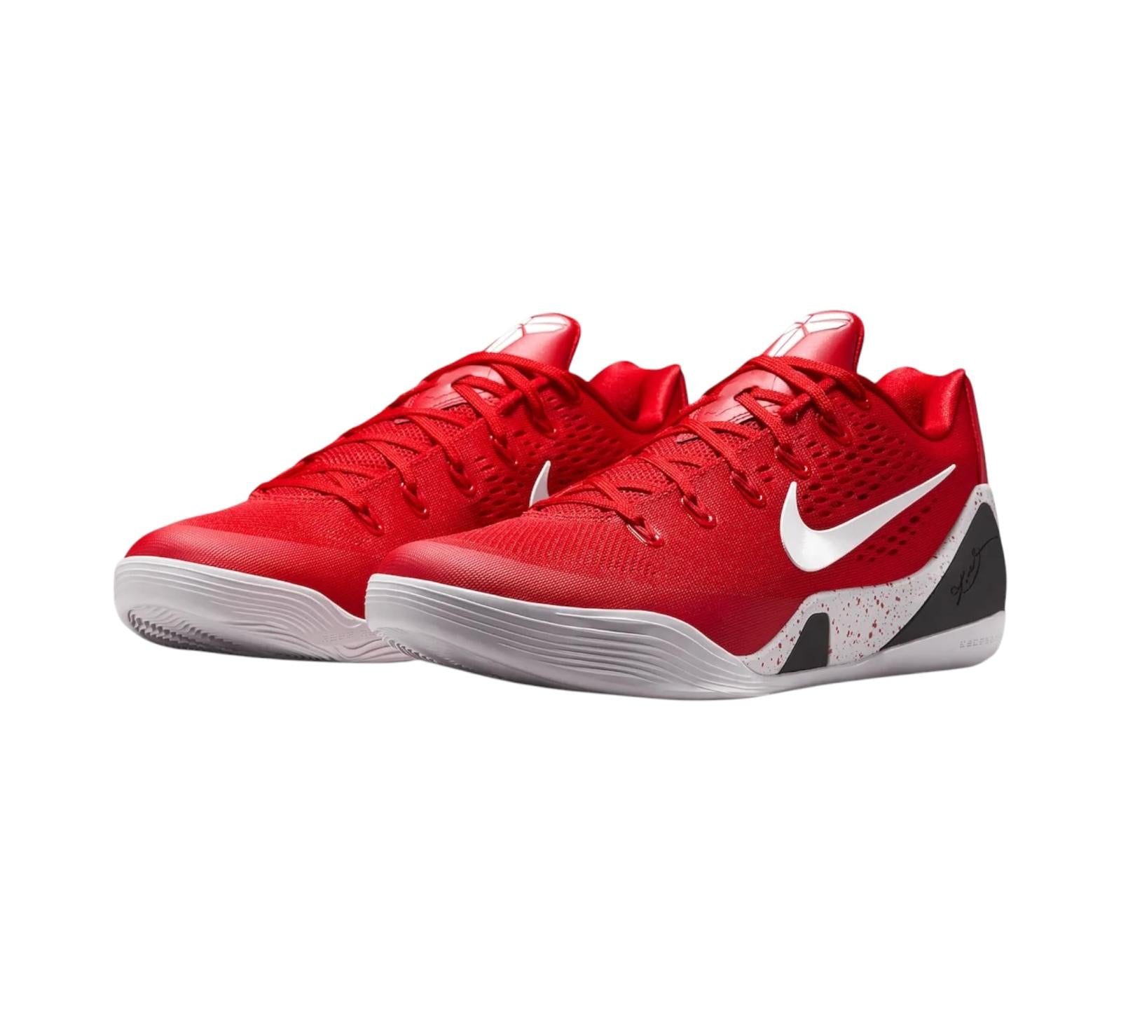 NIKE KOBE 9 EM LOW PROTRO TB UNIVERSITY RED