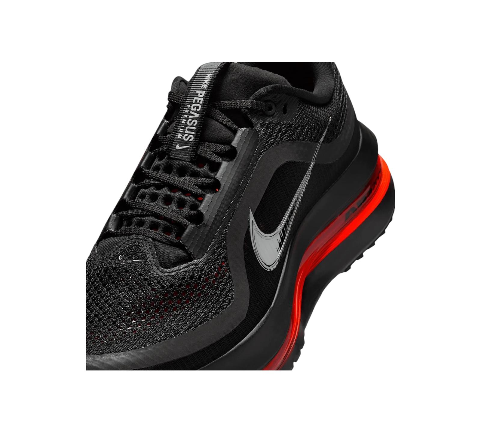 NIKE AIR ZOOM PEGASUS PREMIUM BLACK BRIGHT CRIMSON