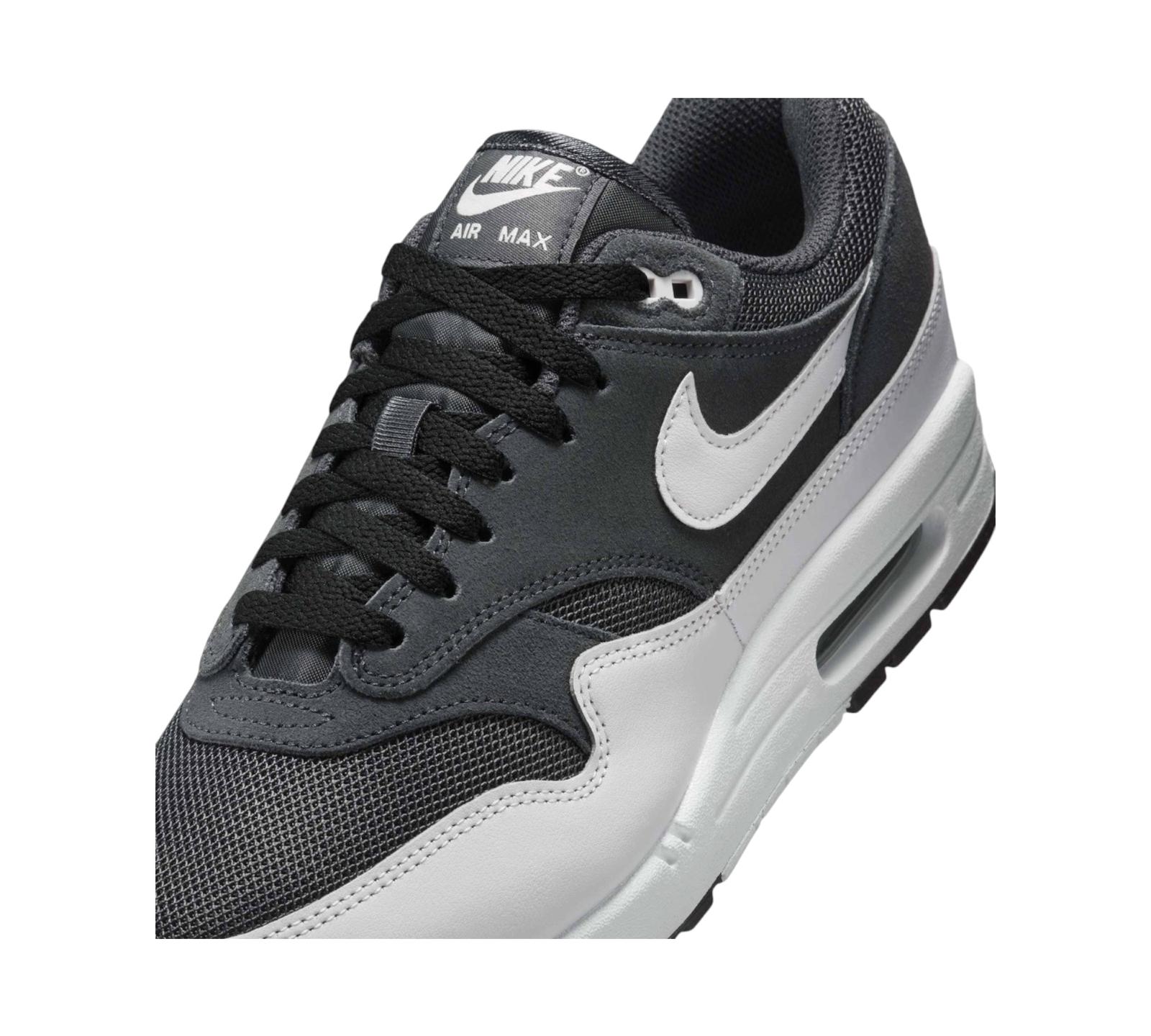 NIKE AIR MAX 1 ESSENTIAL OFF NOIR VAST GREY