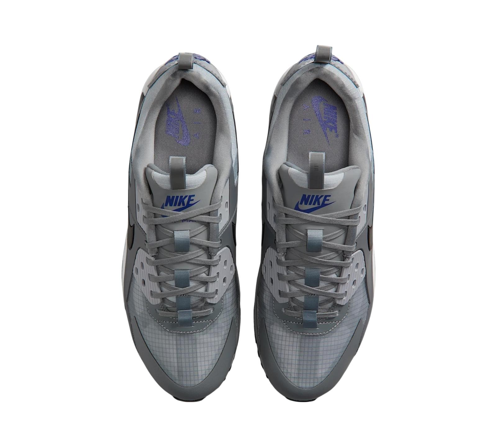 NIKE AIR MAX 90 DRIFT COOL GREY DEEP ROYAL BLUE