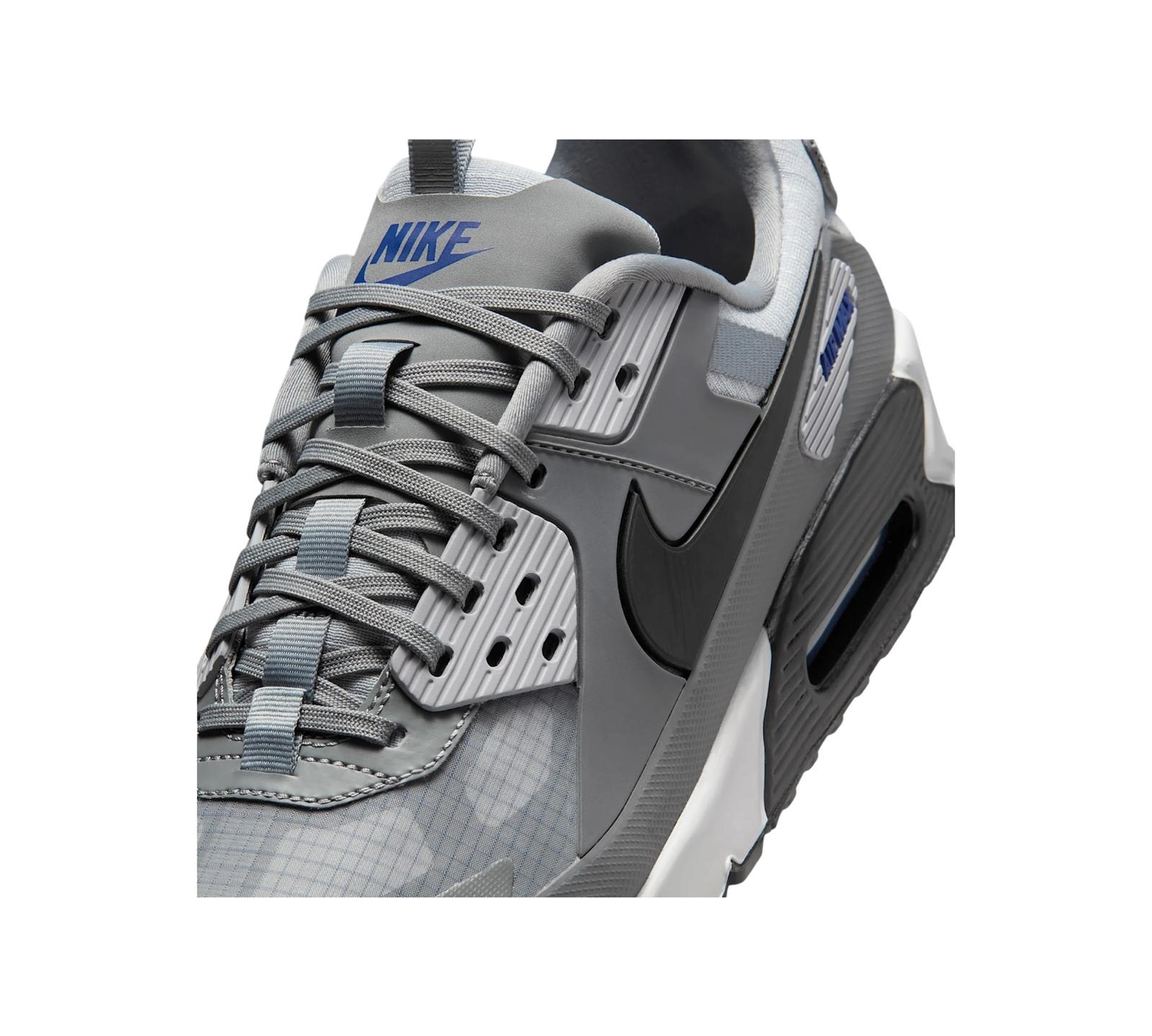 NIKE AIR MAX 90 DRIFT COOL GREY DEEP ROYAL BLUE