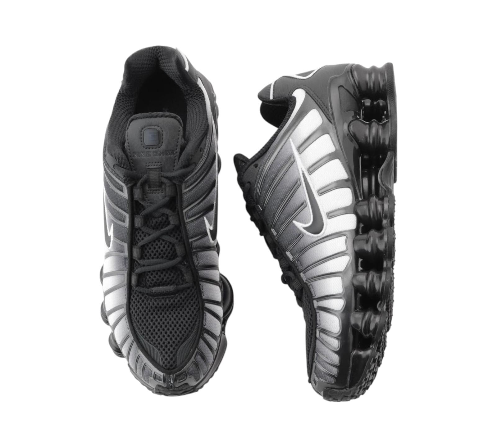 NIKE SHOX TL FADE OFF NOIR WHITE