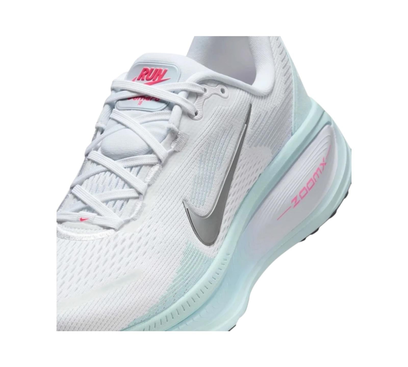 NIKE VOMERO 18 WHITE GLACIER BLUE PALEST PURPLE