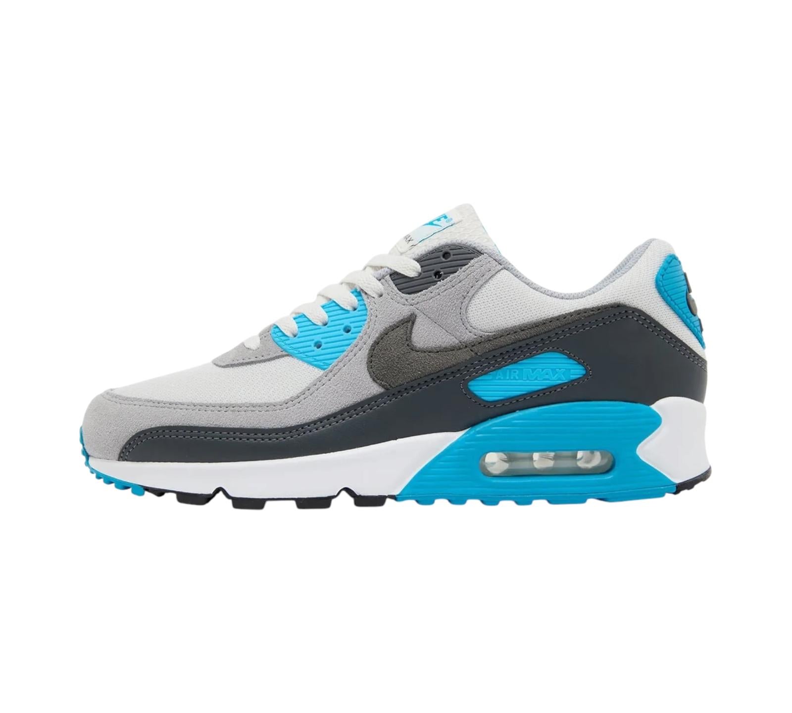 NIKE AIR MAX 90 PLATINUM TINT BLUE LIGHTNING