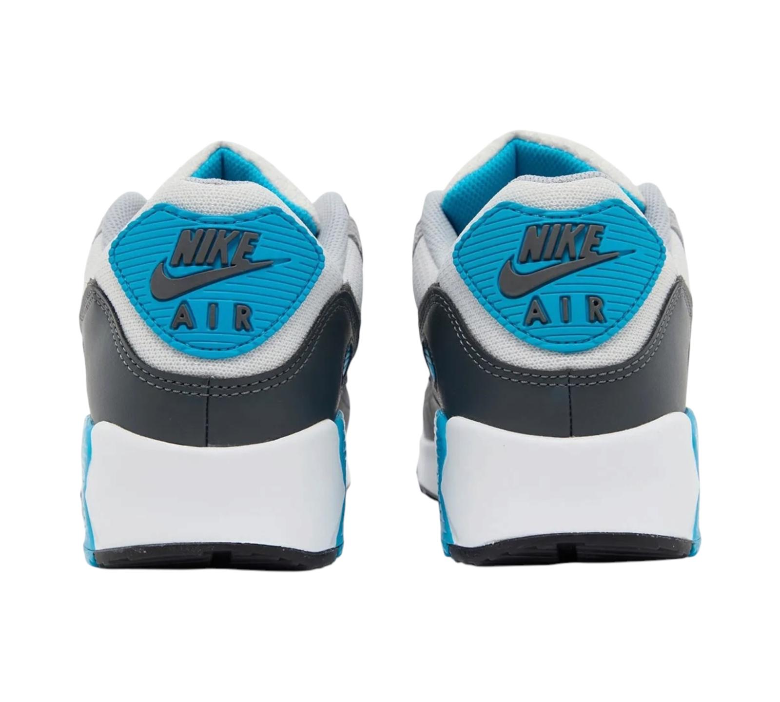 NIKE AIR MAX 90 PLATINUM TINT BLUE LIGHTNING