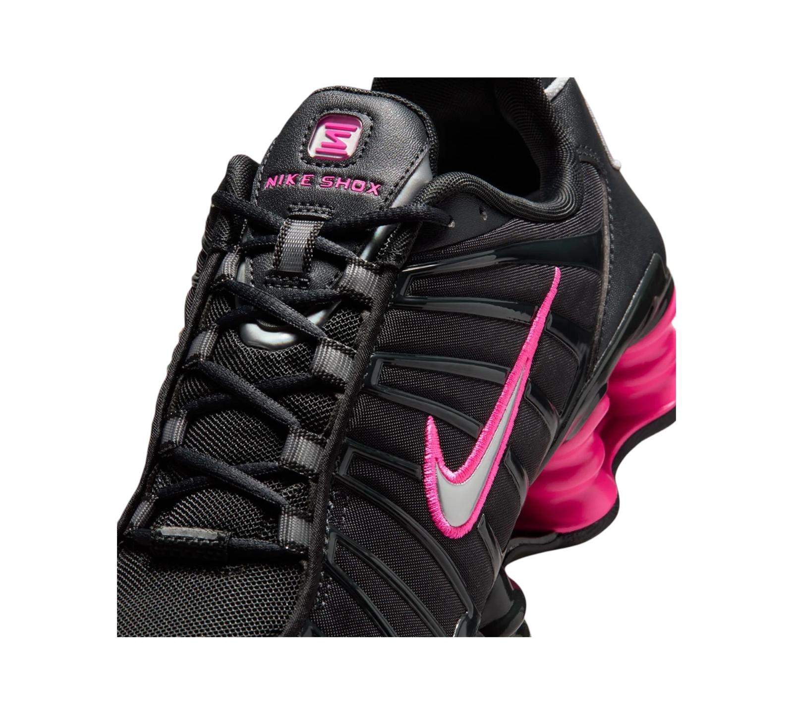NIKE SHOX TL OFF NOIR HYPER PINK SILVER