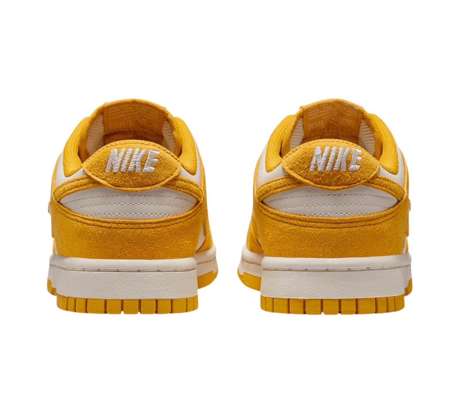 NIKE DUNK LOW DARK SULFUR GOLD MINI SWOOSH