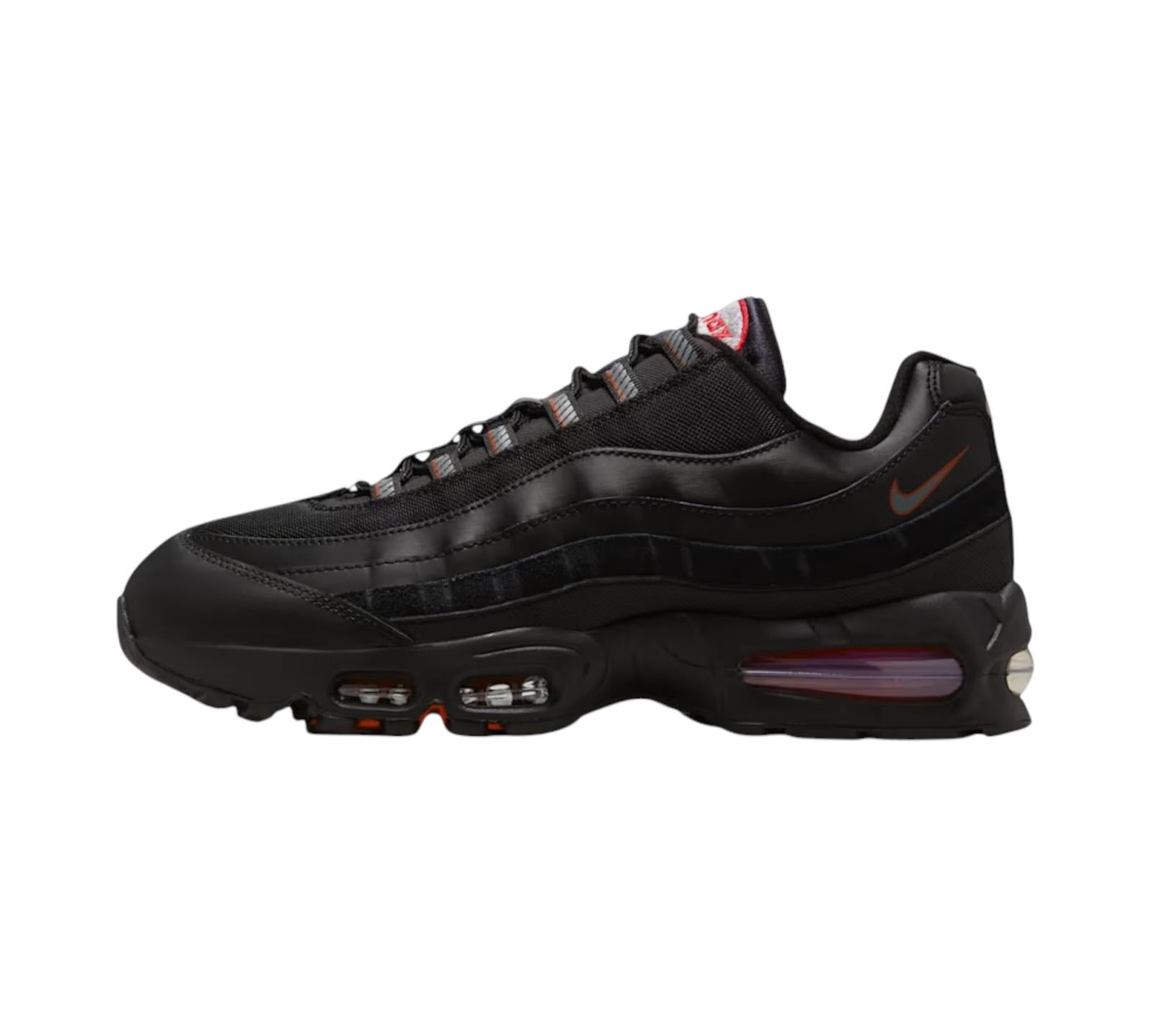 NIKE AIR MAX 95 RACING PACK BLACK UNIVERSITY RED