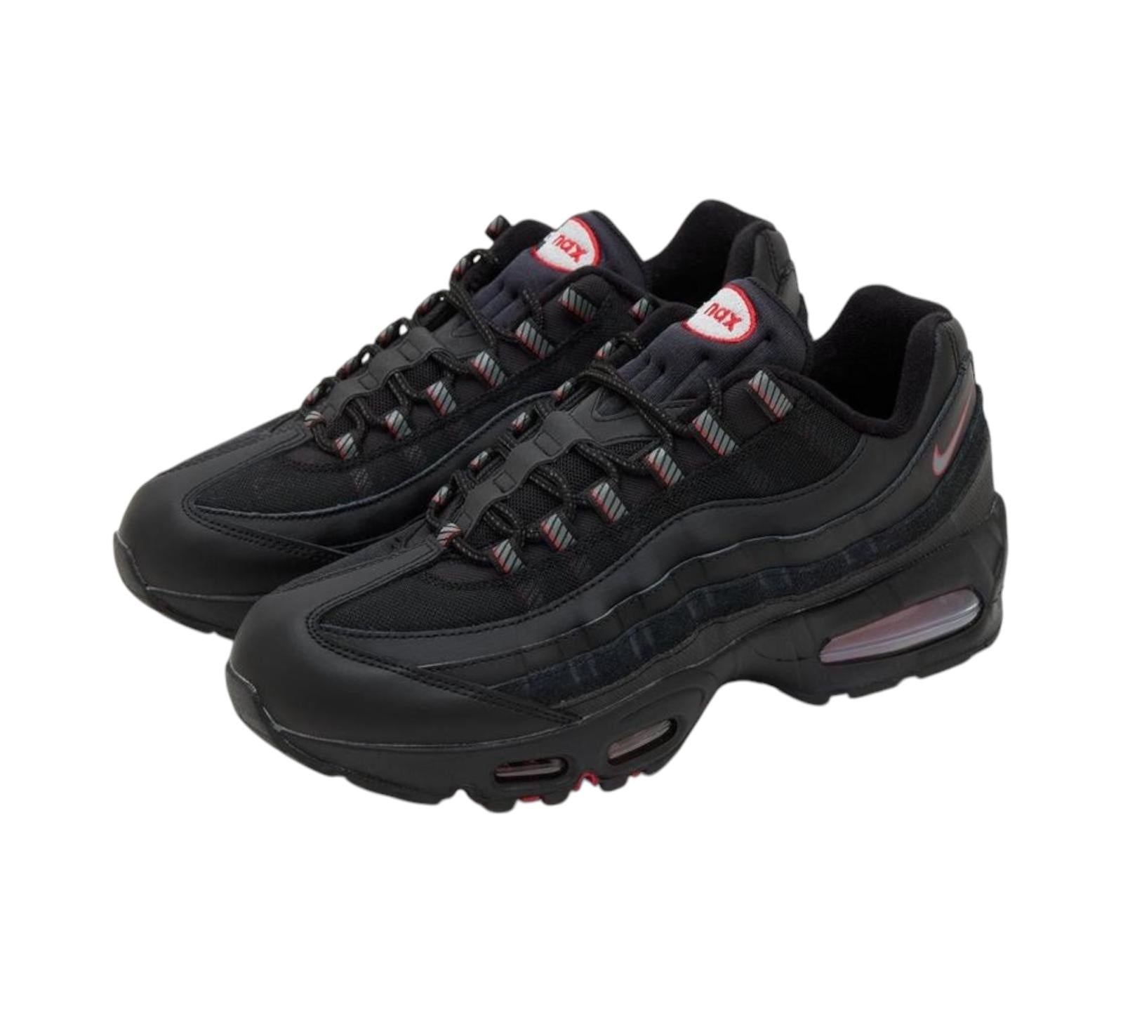 NIKE AIR MAX 95 RACING PACK BLACK UNIVERSITY RED