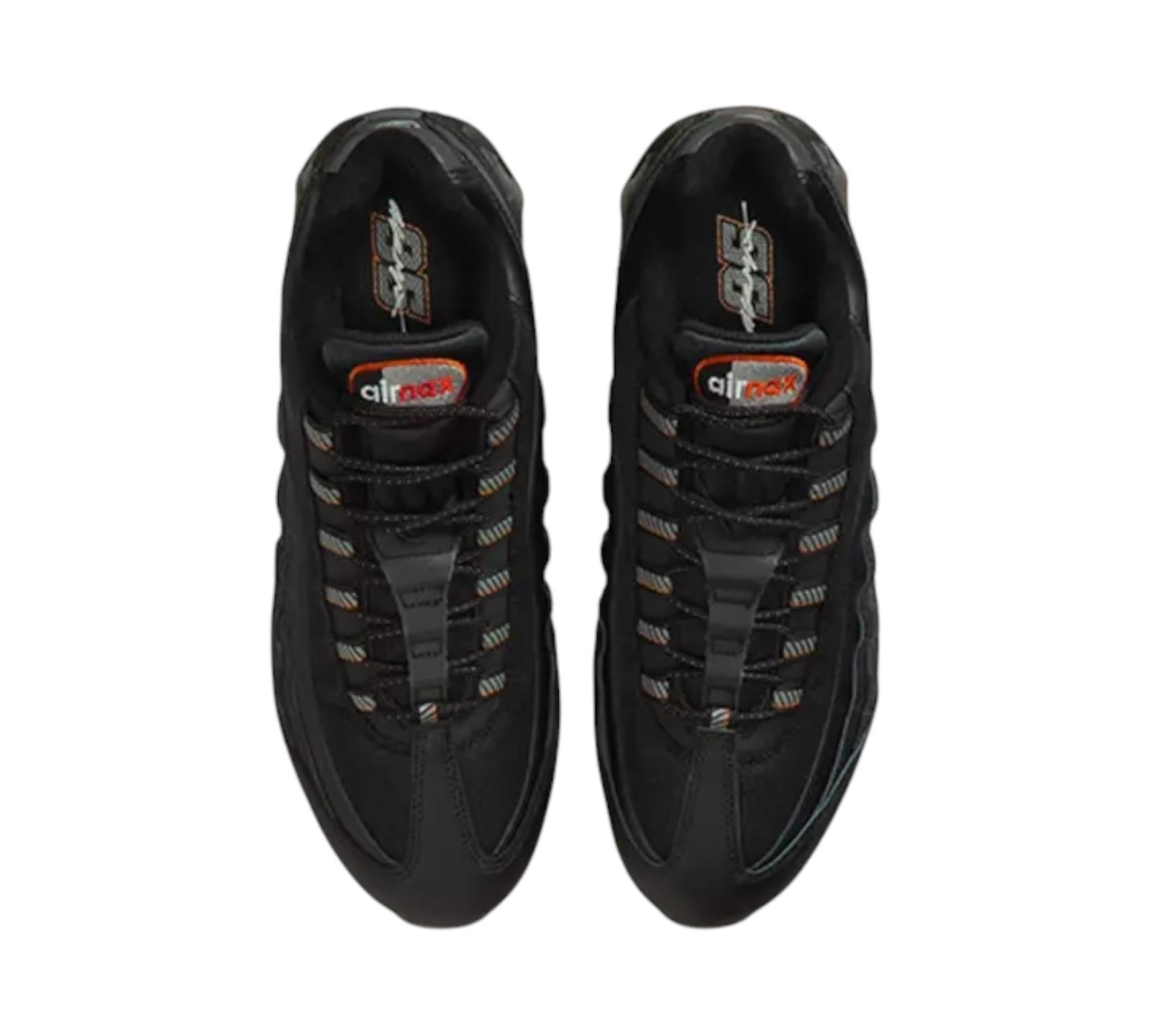 NIKE AIR MAX 95 RACING PACK BLACK UNIVERSITY RED