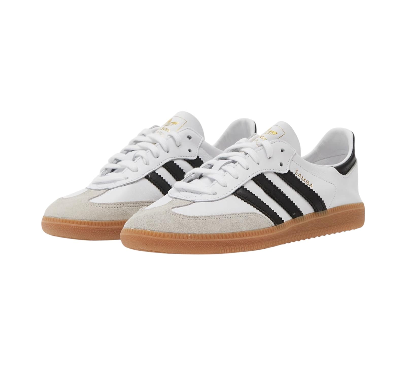 ADIDAS SAMBA DECON WHITE BLACK GUM