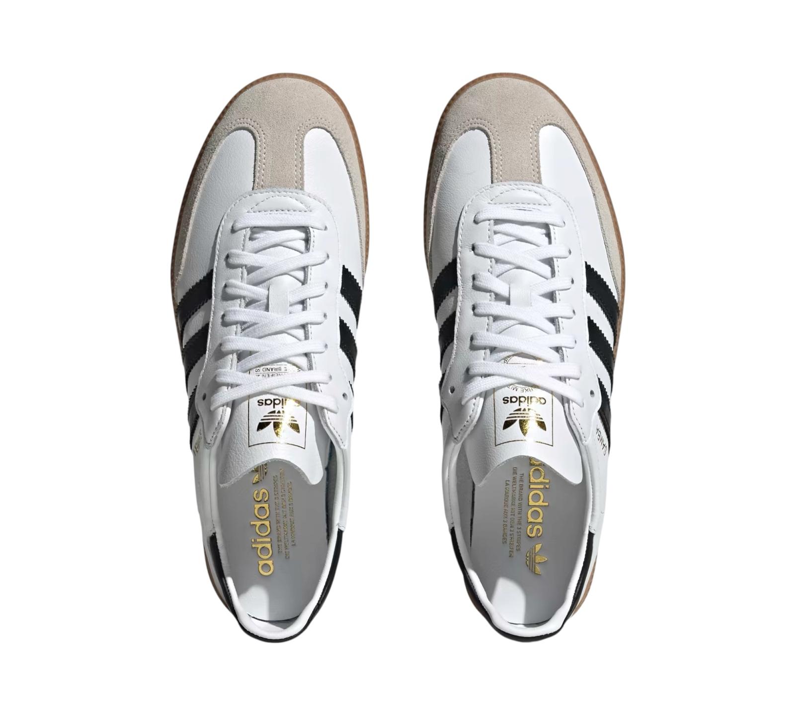 ADIDAS SAMBA DECON WHITE BLACK GUM