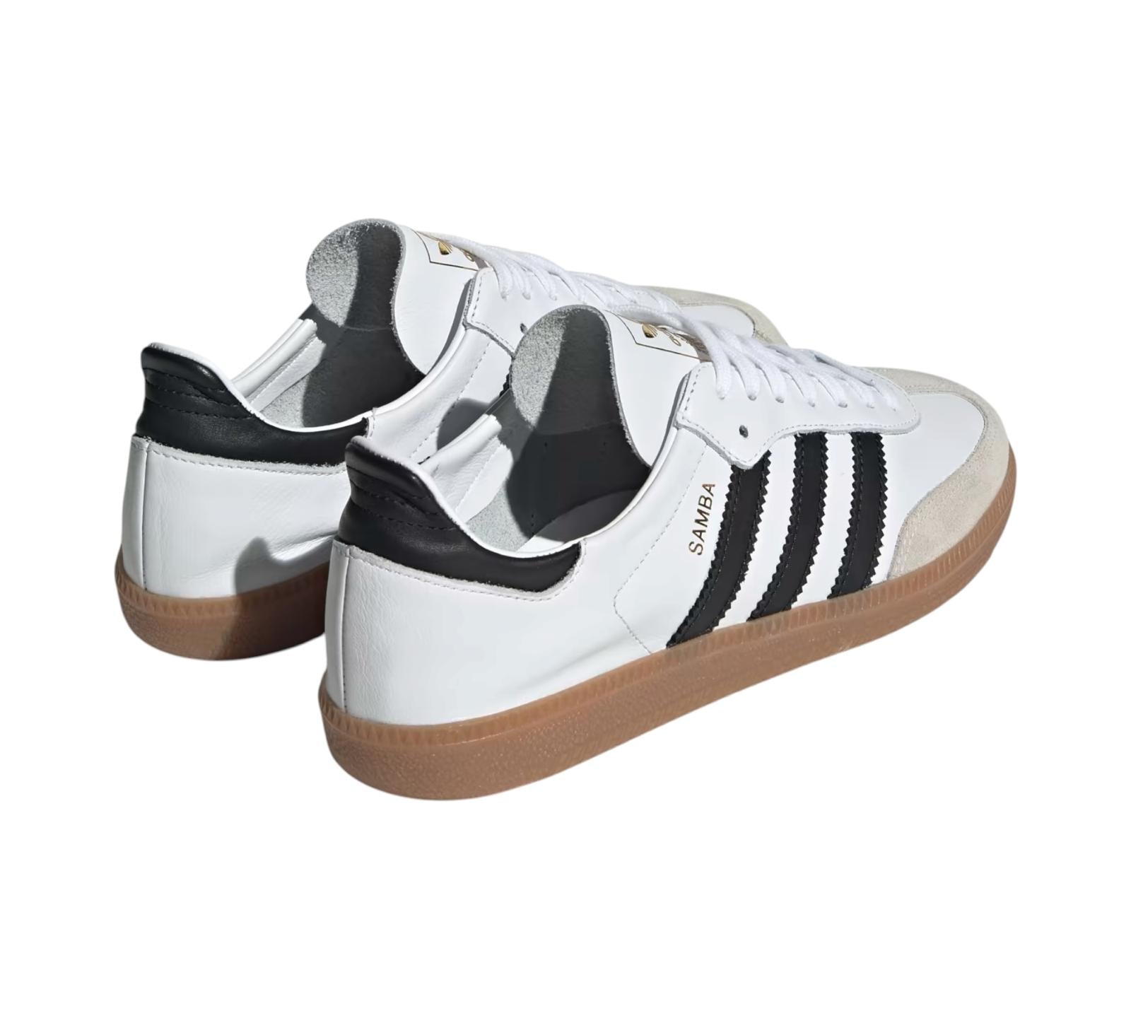 ADIDAS SAMBA DECON WHITE BLACK GUM