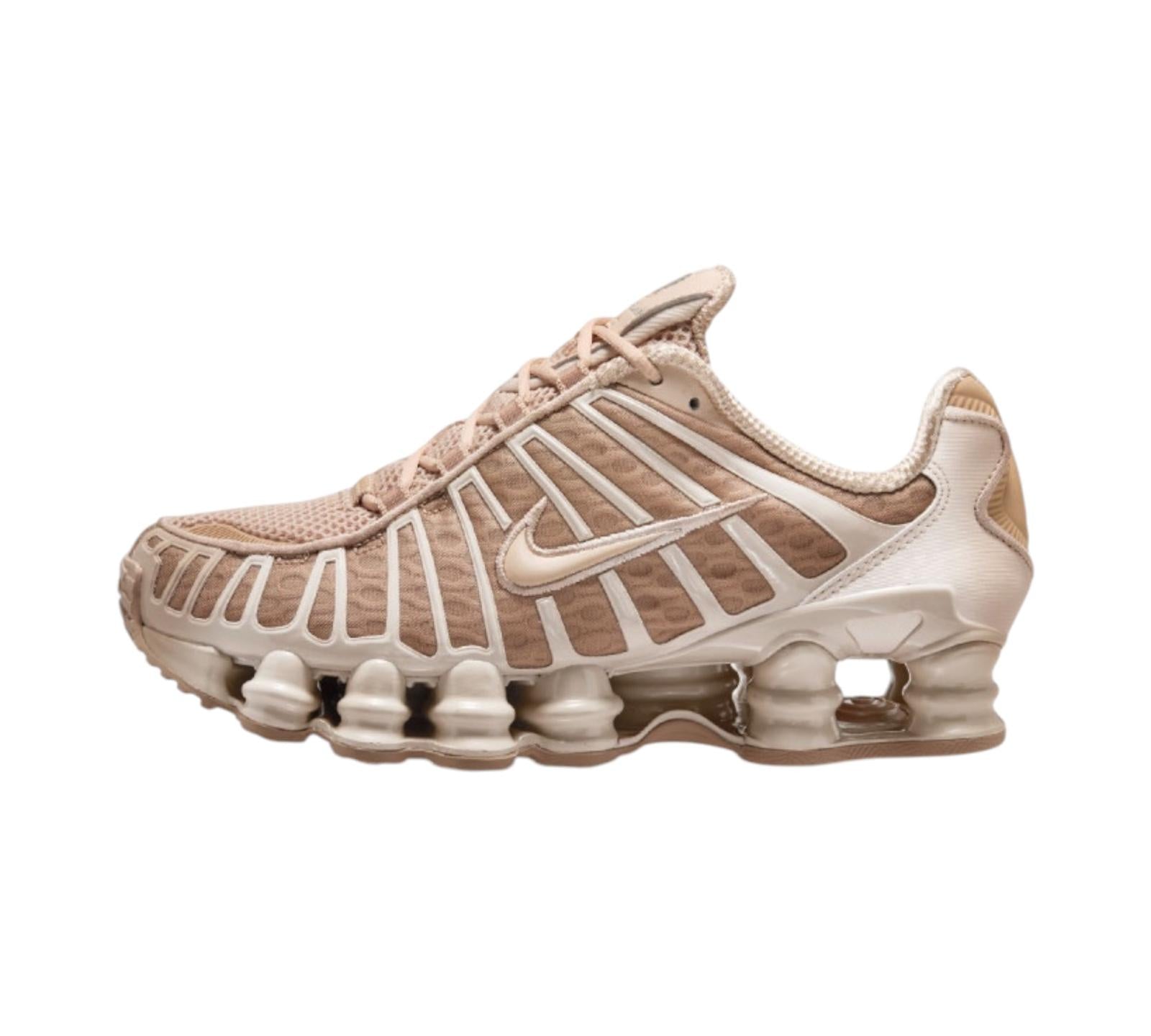 NIKE SHOX TL LINEN METALLIC SILVER