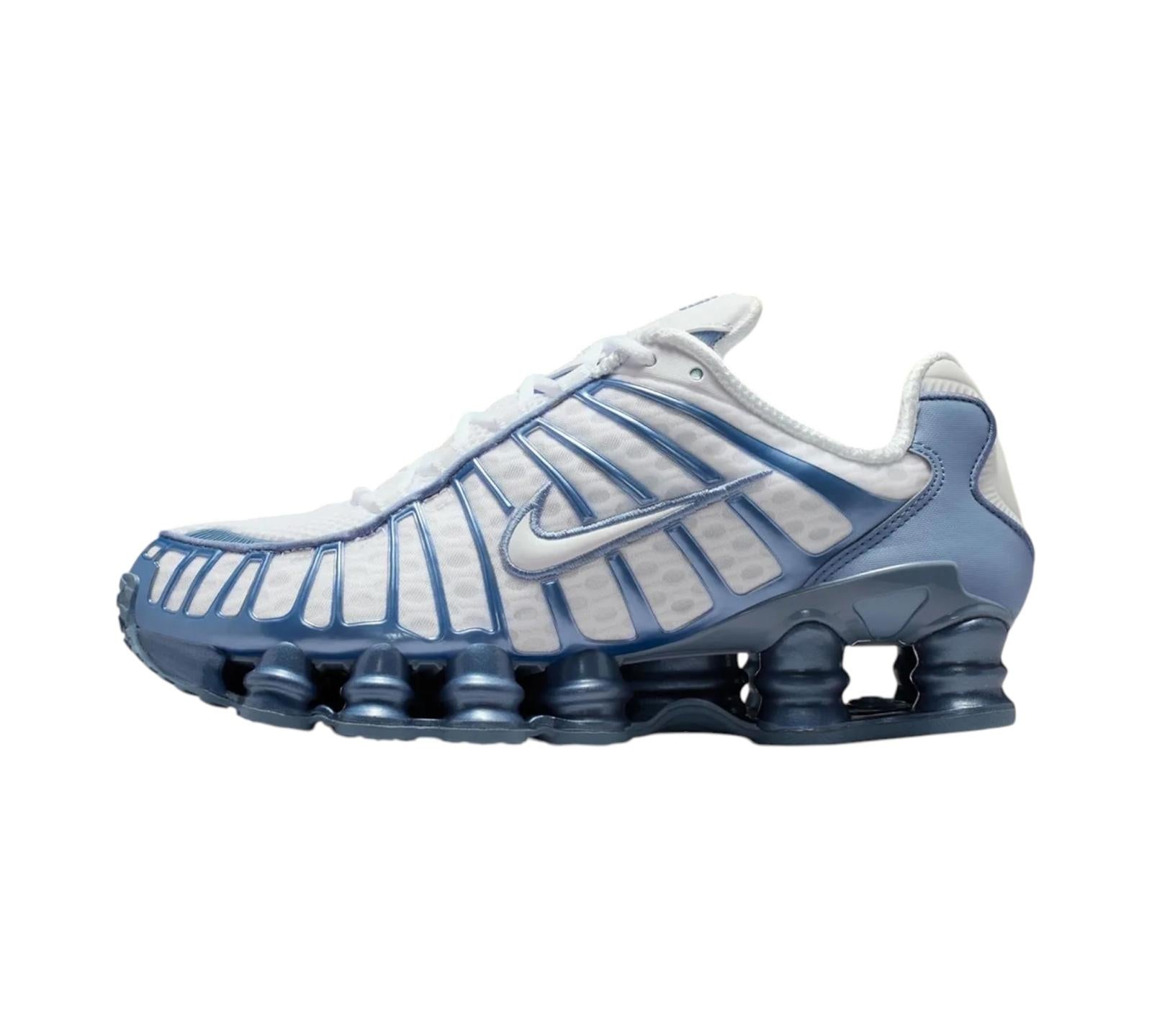 NIKE SHOX TL WHITE WORK BLUE