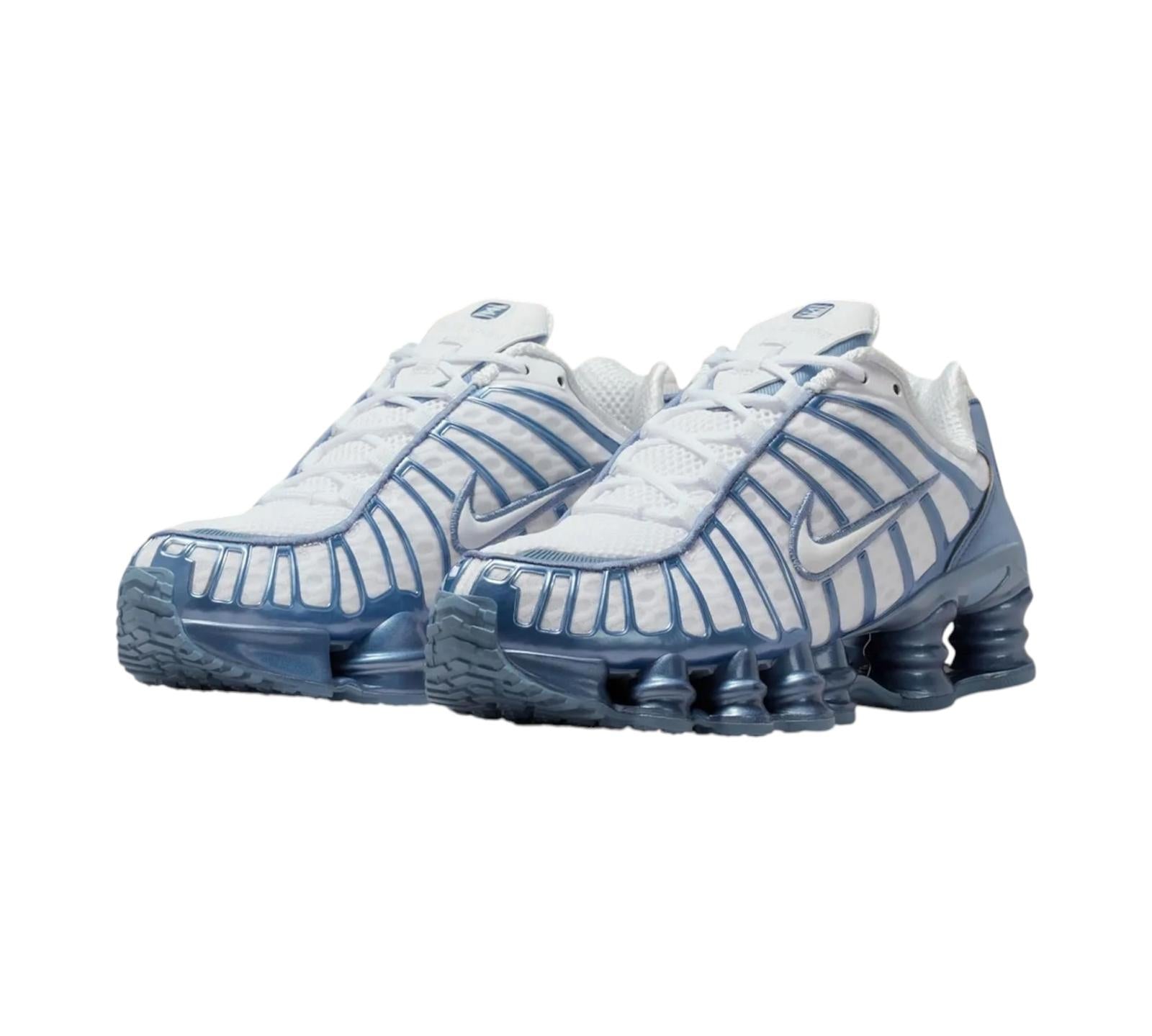 NIKE SHOX TL WHITE WORK BLUE