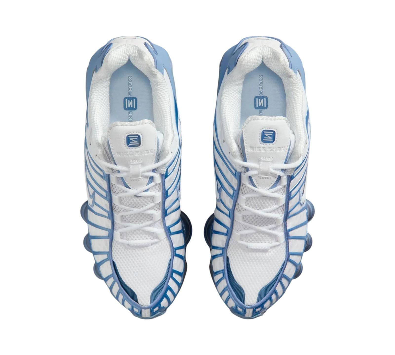 NIKE SHOX TL WHITE WORK BLUE