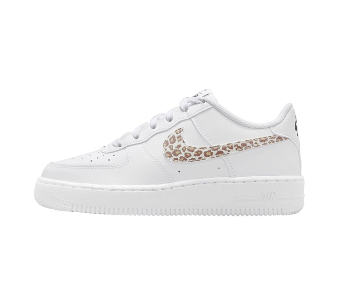 NIKE AIR FORCE 1 LOW WHITE LEOPARD SWOOSH