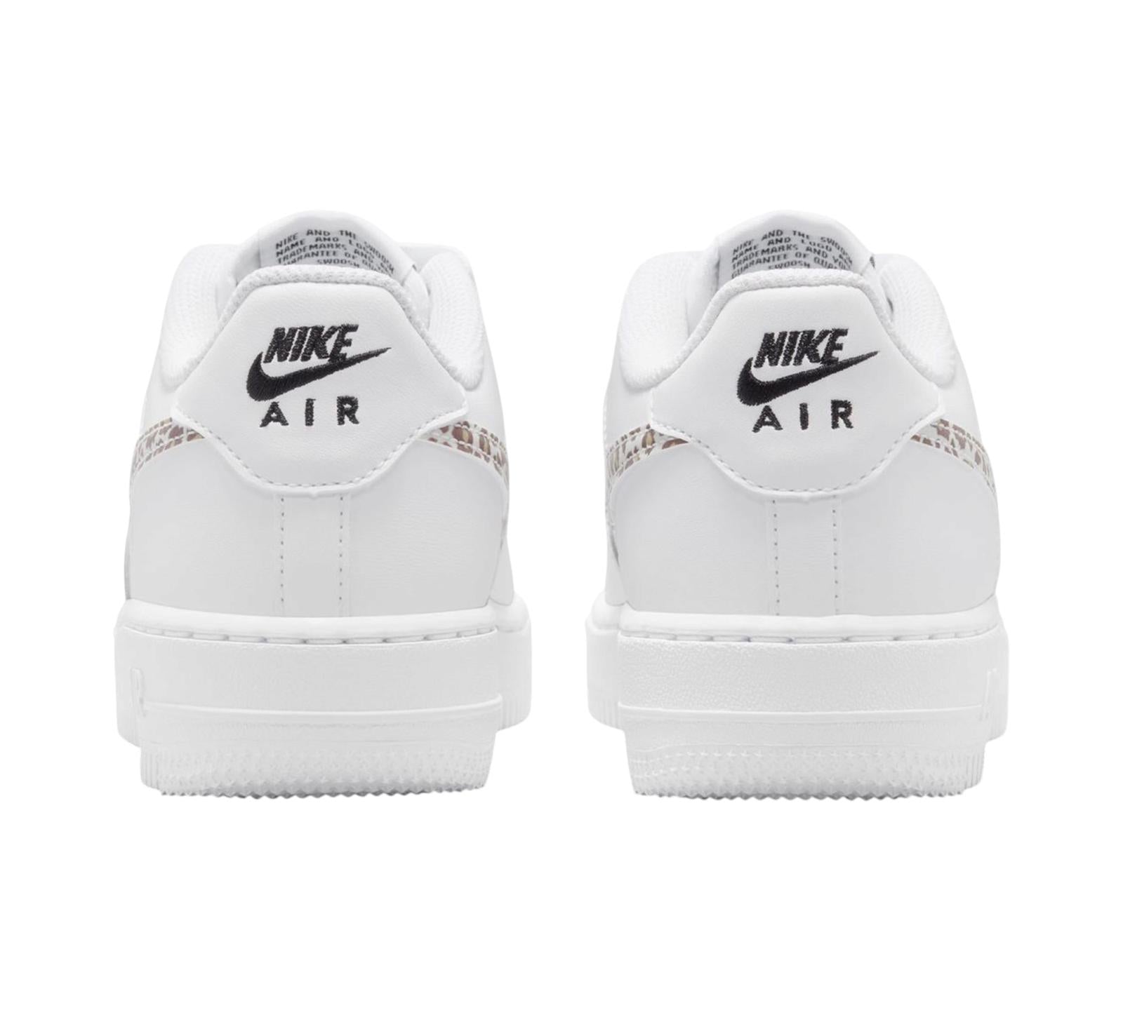 NIKE AIR FORCE 1 LOW WHITE LEOPARD SWOOSH
