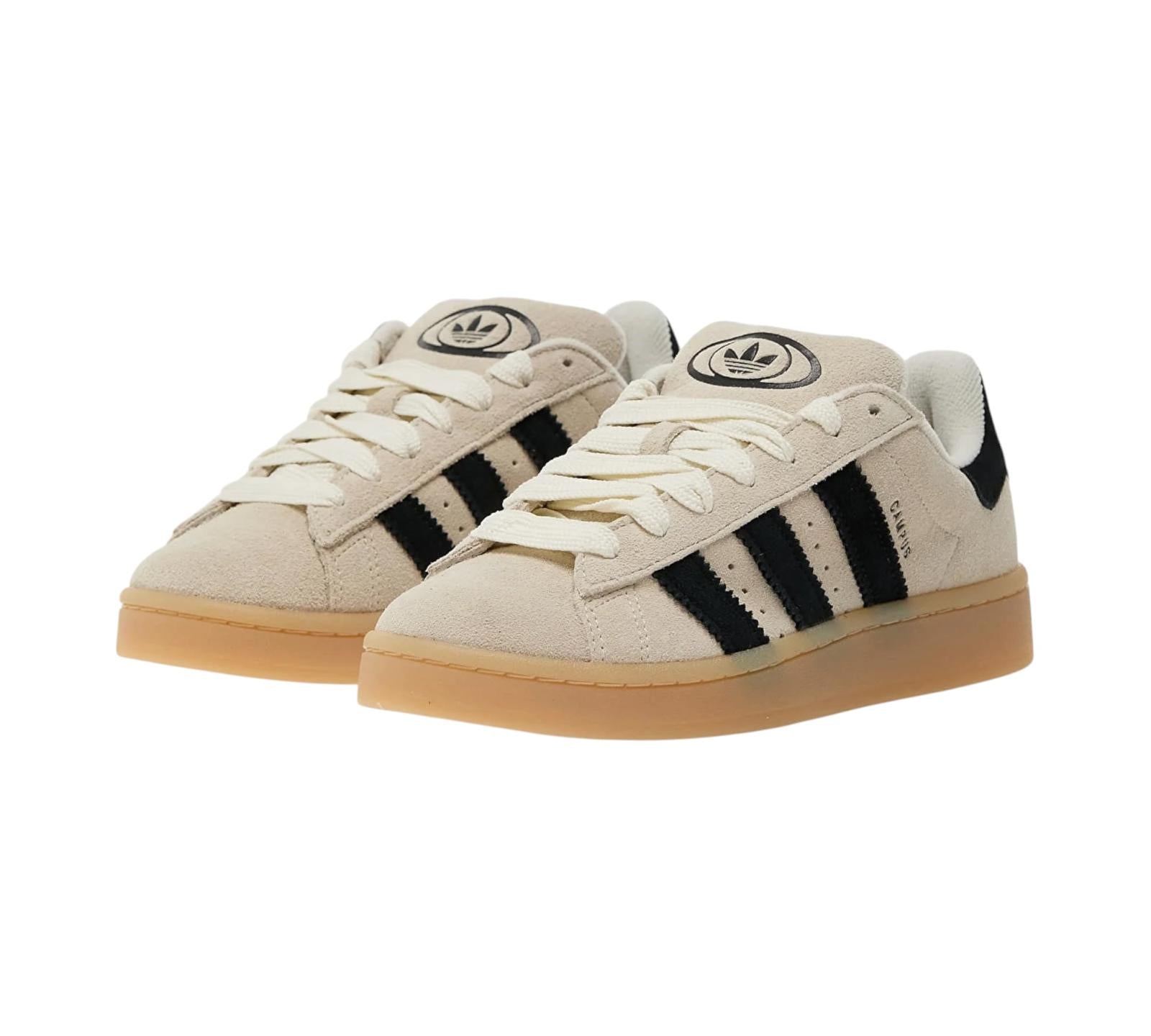 ADIDAS CAMPUS 00S CAMP GUM CREAM WHITE CORE BLACK