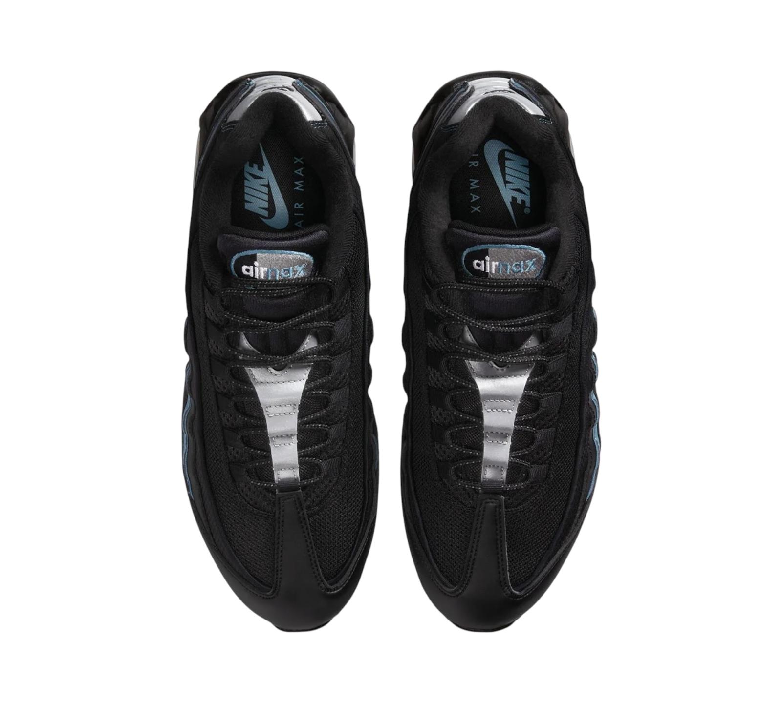 NIKE AIR MAX 95 OG BIG BUBBLE SMOKY BLUE BLACK